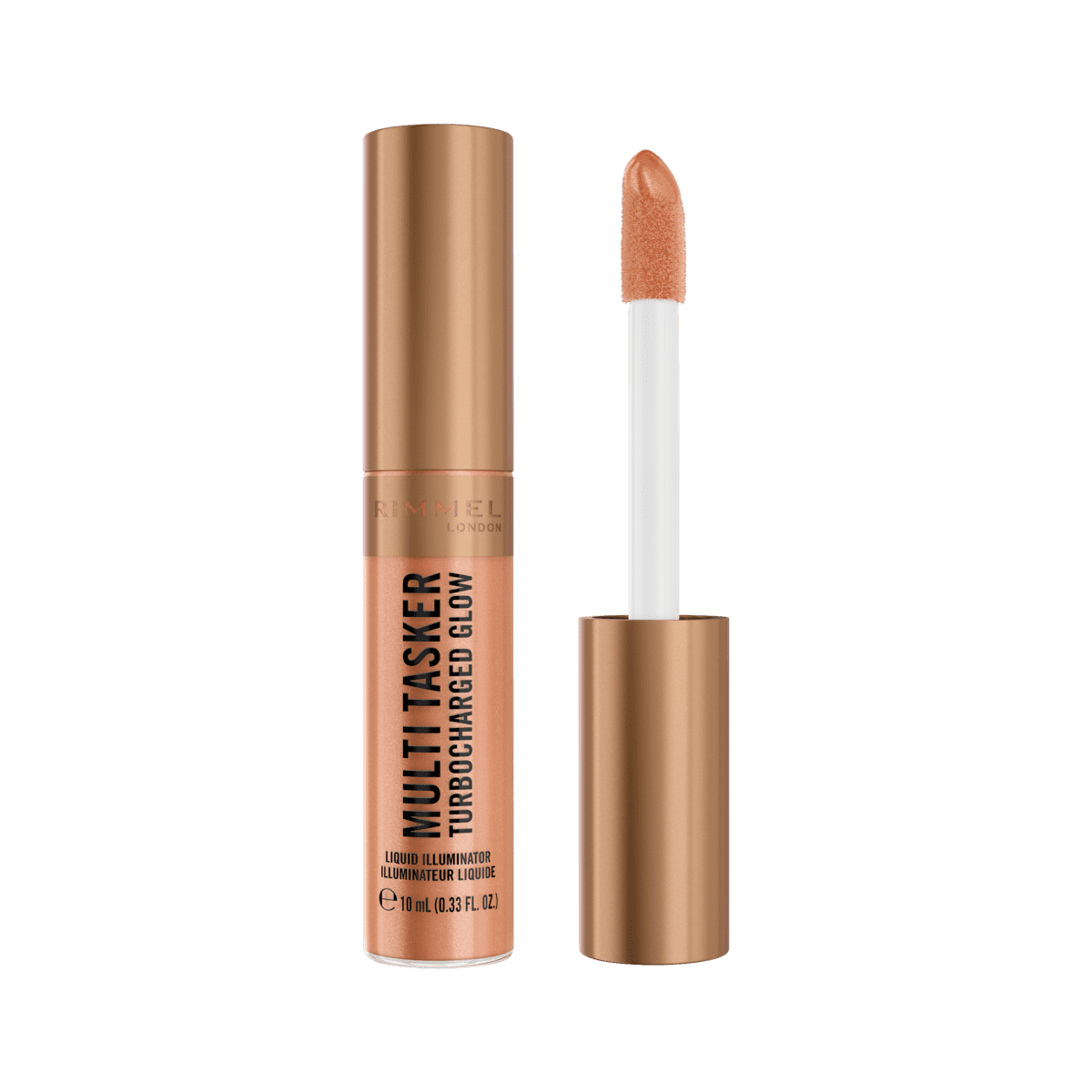 Rimmel London Multi-Tasker Turbocharged Glow Liquid Illuminator Bronzer 007