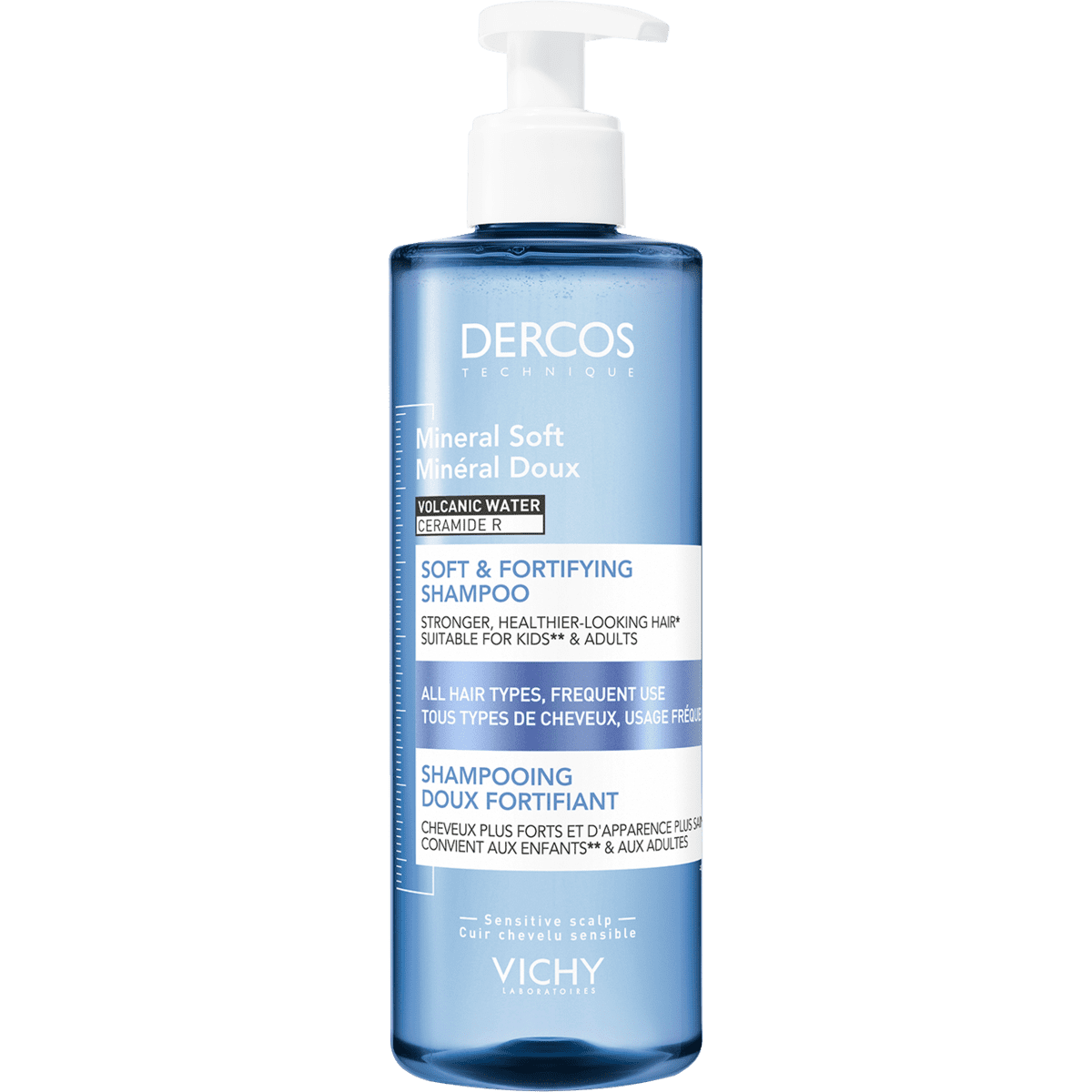 Vichy Dercos Mineral Doux Zachte Shampoo 400 ML
