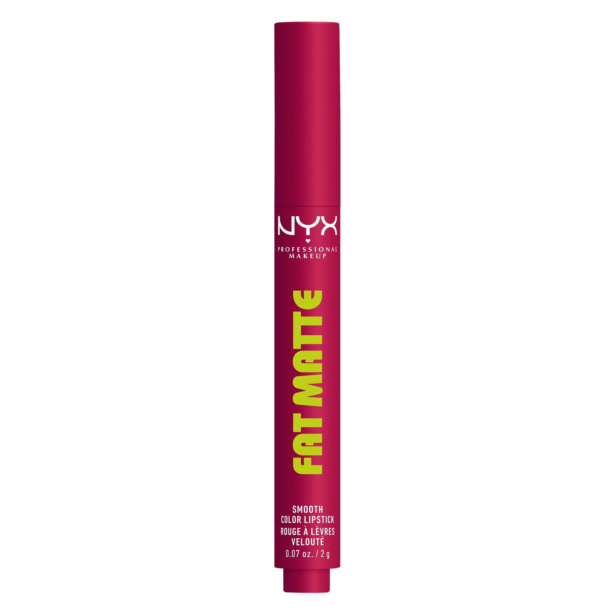 NYX Professional Make Up Fat Matte Lipstick 14 Hibiscus Hug Paars