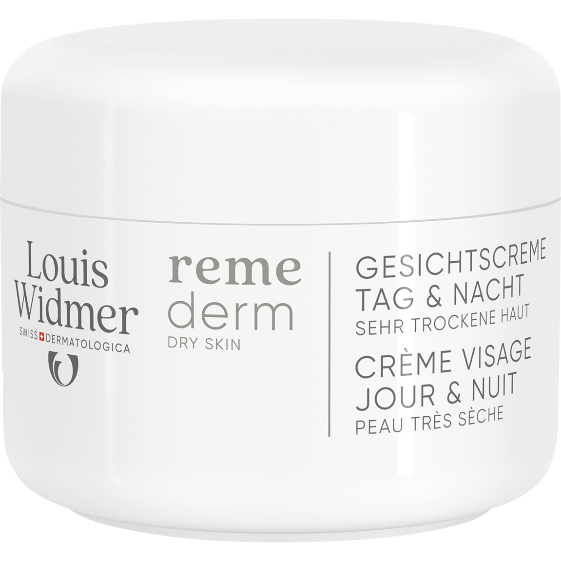Louis Widmer Remederm Gezichtscrème Dag & Nacht Zonder Parfum 50 ML