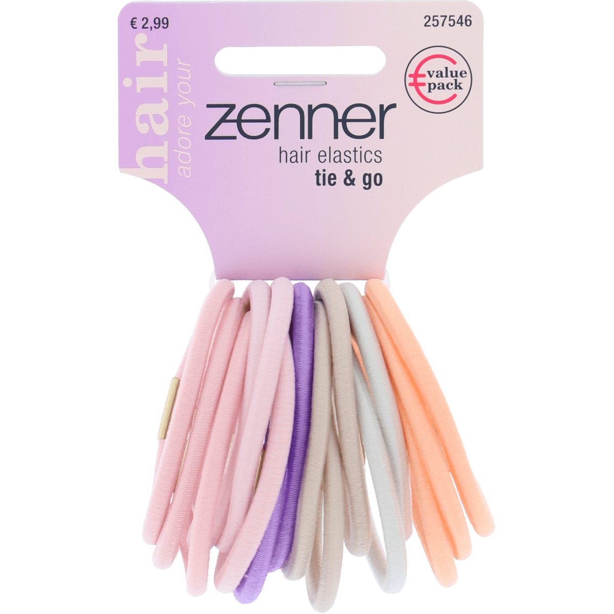 Zenner Haarelastiek Multi 16x
