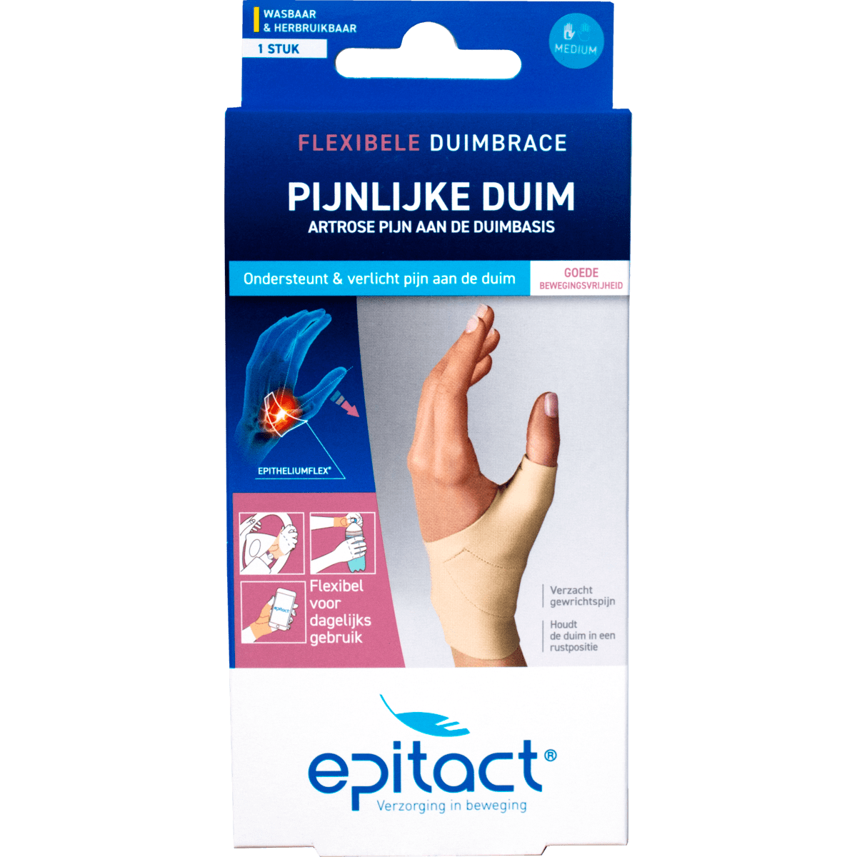 Epitact Duim Orthese Dag Links Medium