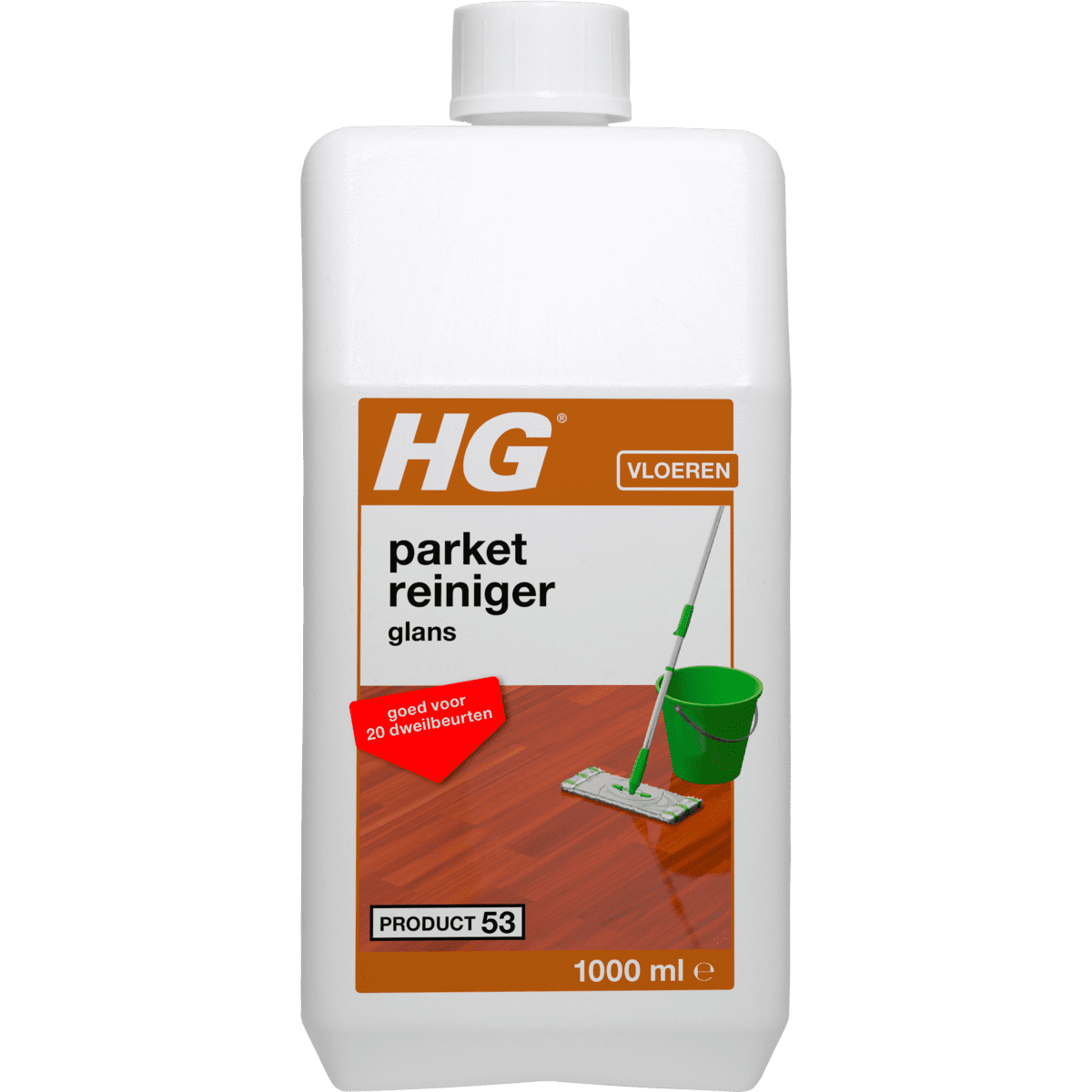 HG Parketreiniger Glans 1000 ML