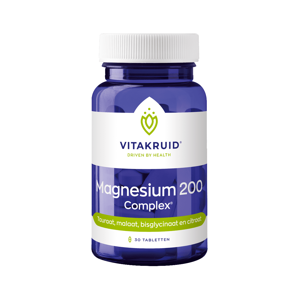 Vitakruid Magnesium 200 Complex Tabletten 30 stuks