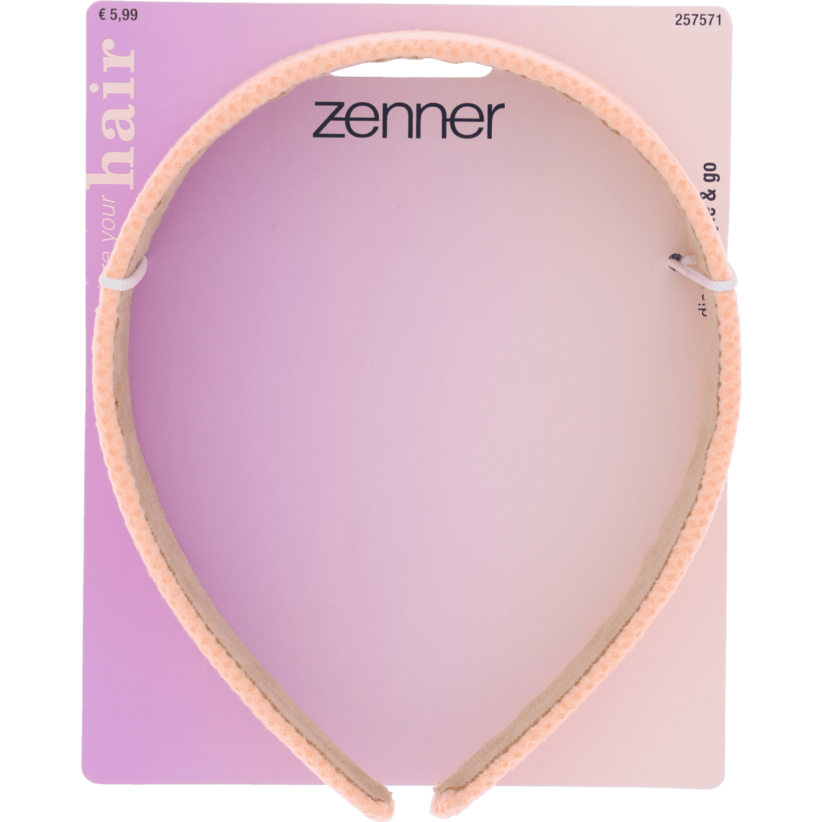 Zenner Diadeem Roze