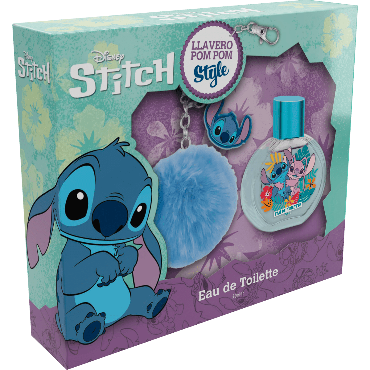 Corsair Eau de Toilette 50ml & Pom-pom key ring Disney Stitch