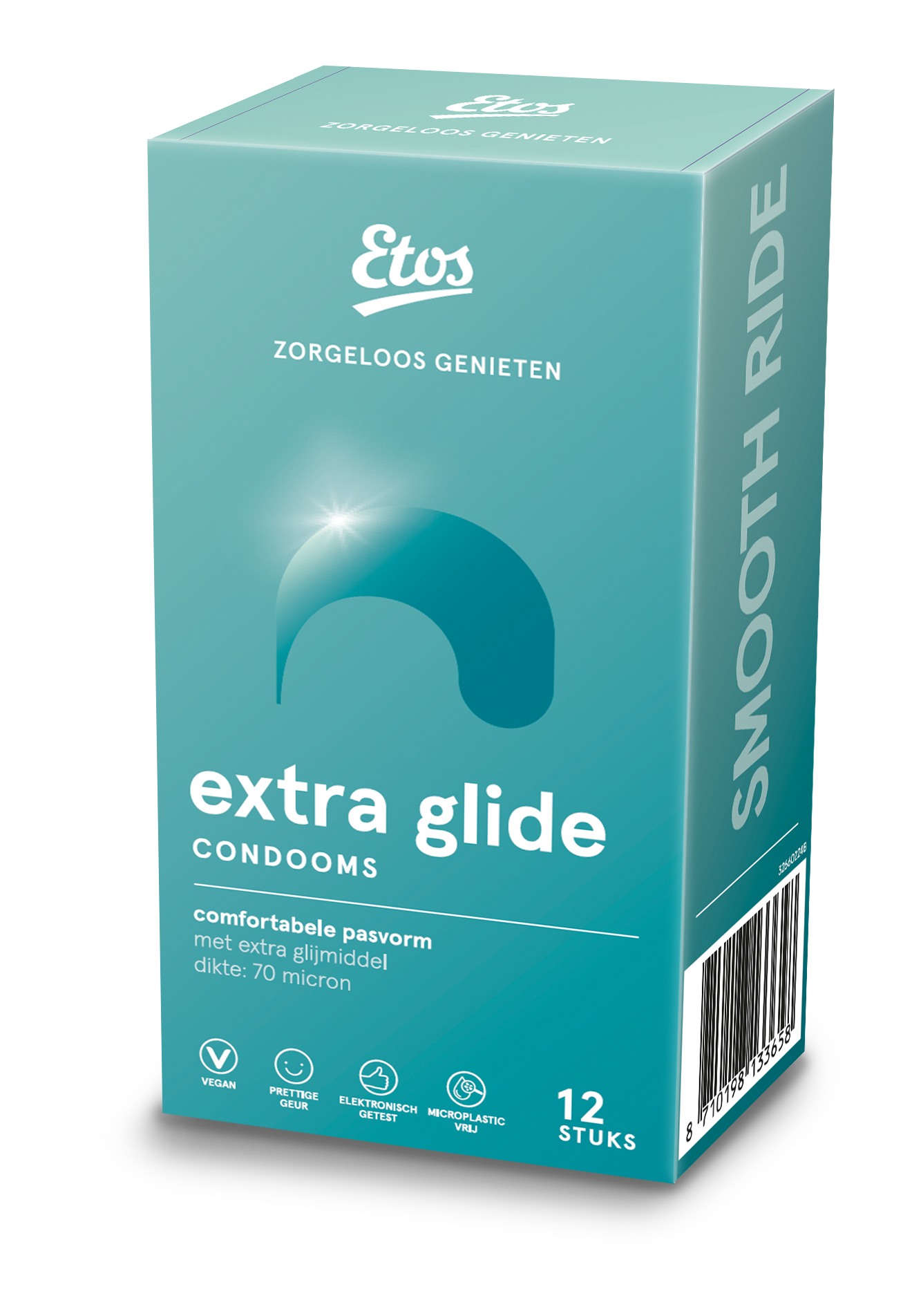 Etos Extra Glijmiddel Condooms 12 stuks