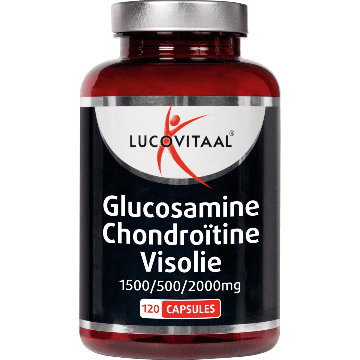 Lucovitaal Glucosamine Chondroïtine Visolie Capsules 120 stuks