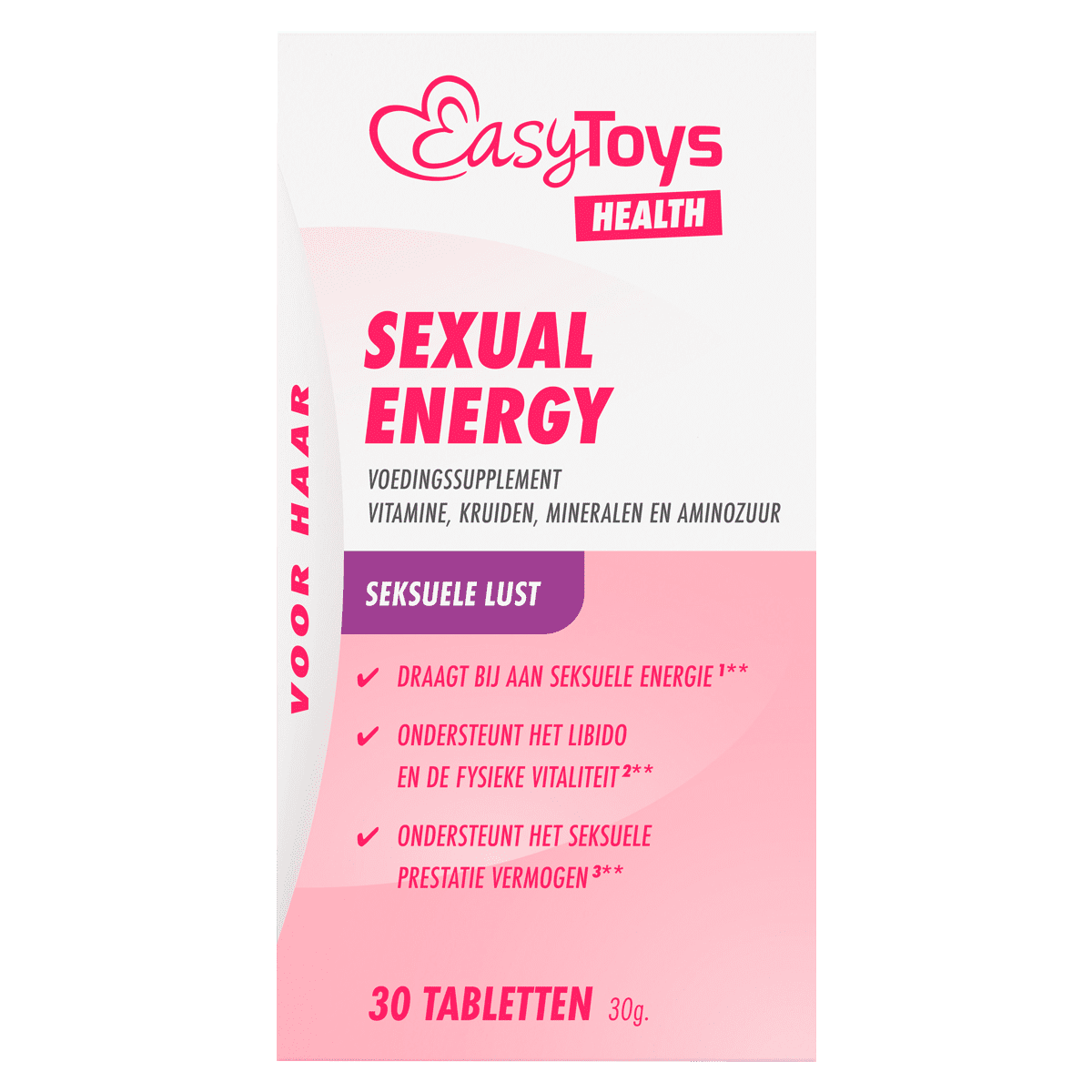 Easytoys Sexual Energy Voor Haar 30 stuks