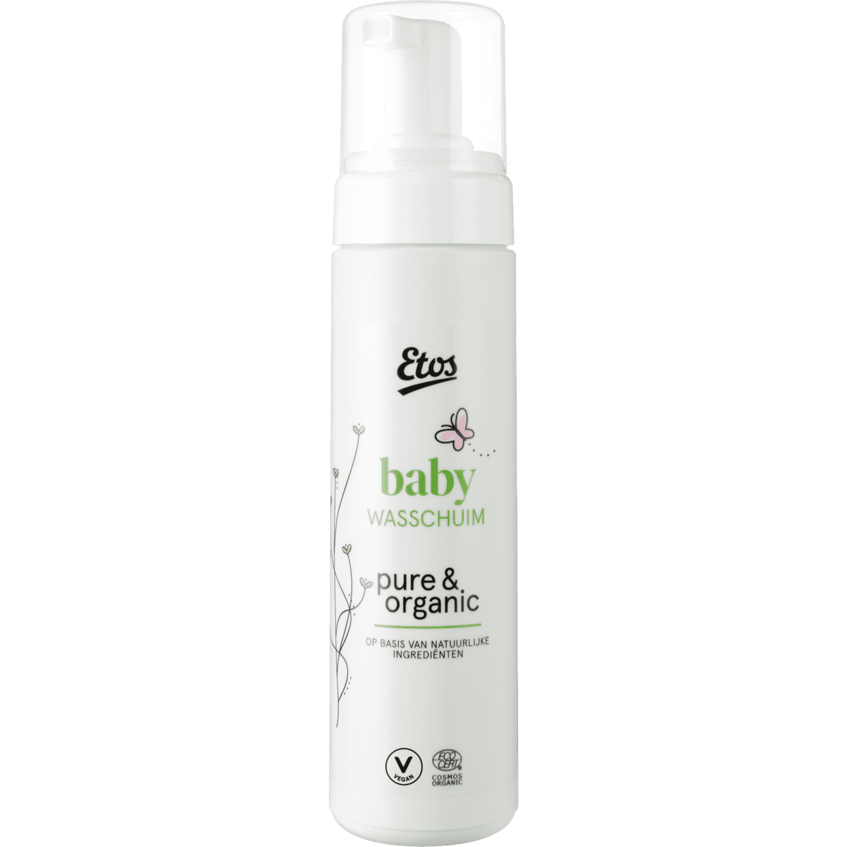 Etos Pure & Organic baby Wasschuim 200 ML