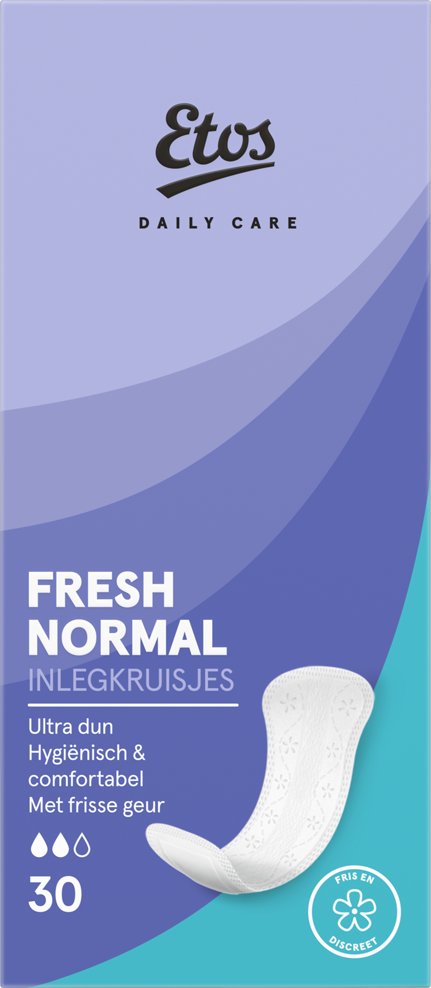 Etos Fresh Normal Inlegkruisjes 30 stuks