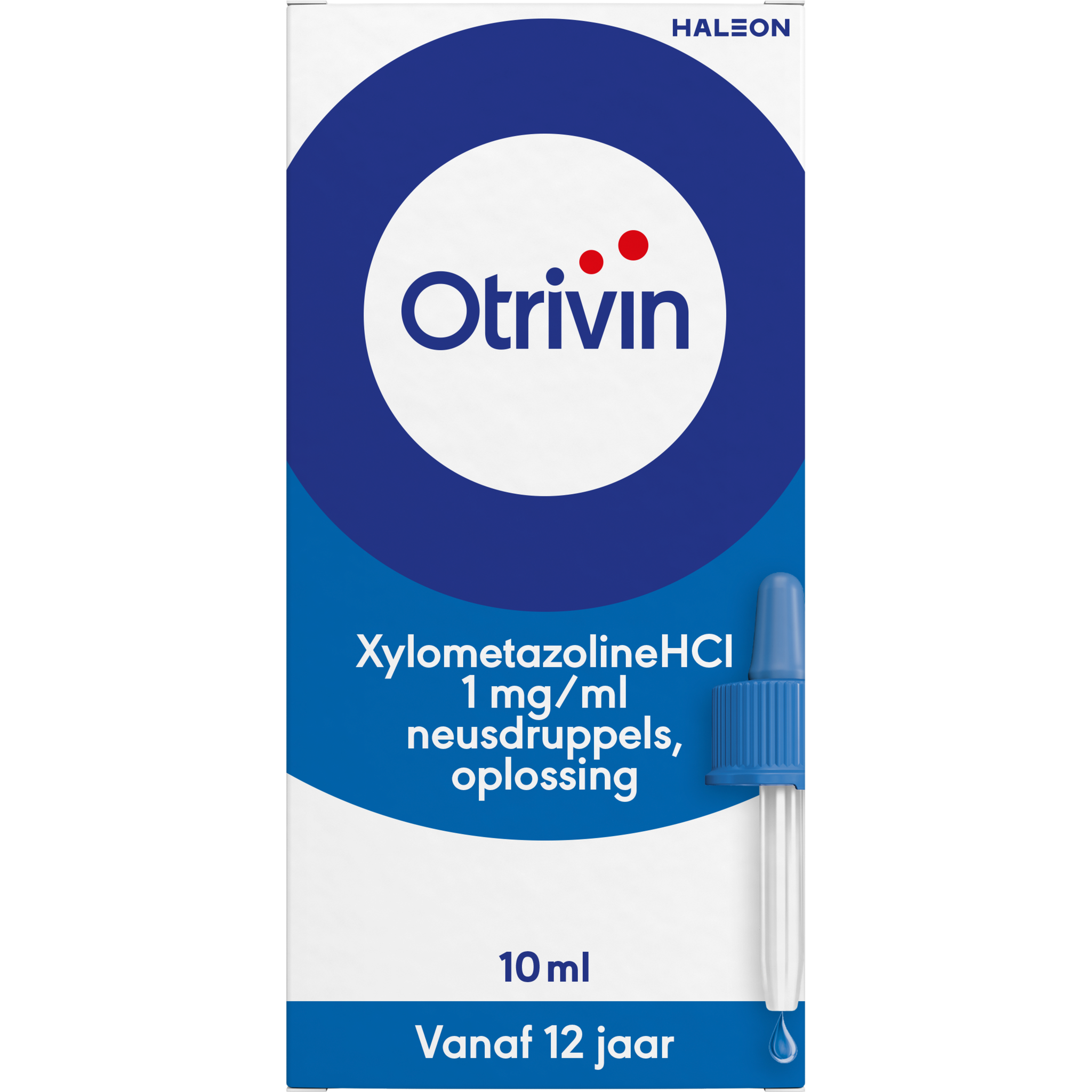 Otrivin Xylometazoline HCI 1 MG/ML Neusdruppels bij een Verstopte Neus 10 ML