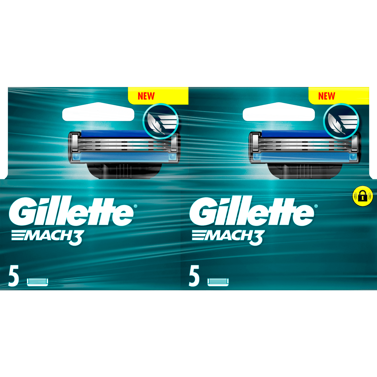 Gillette Mach3 Navulmesjes Duopak 10 stuks