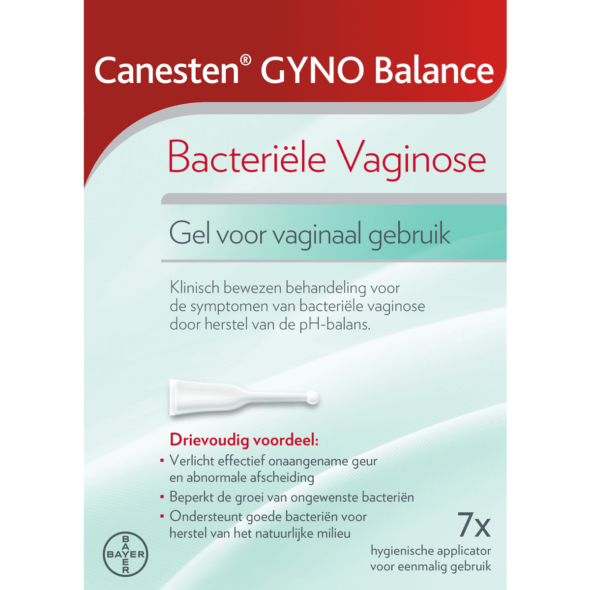 Canesten Gyno Balance bij bacteriële vaginose 7 stuks