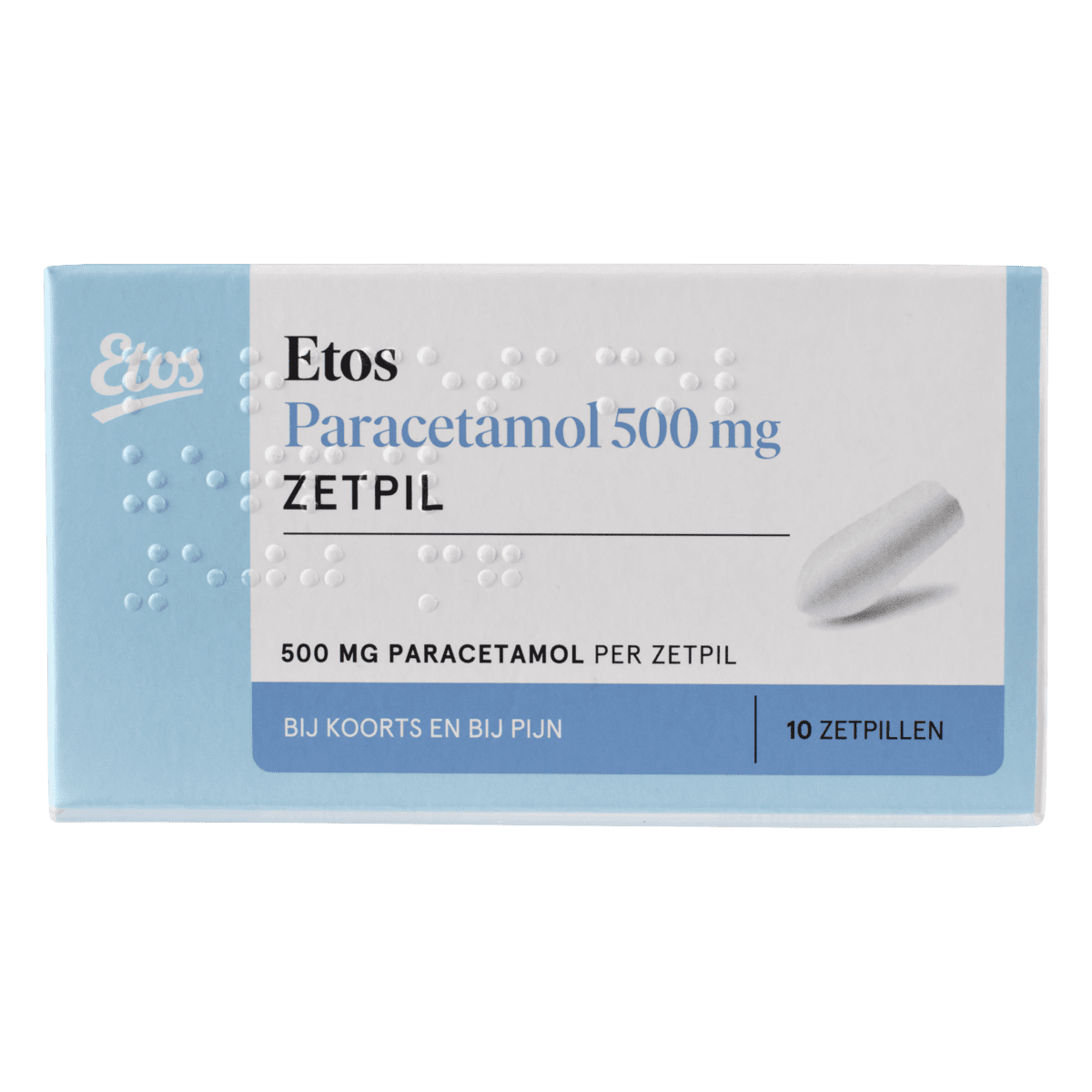 Etos Paracetamol 500 mg Zetpil 10 EA Etos