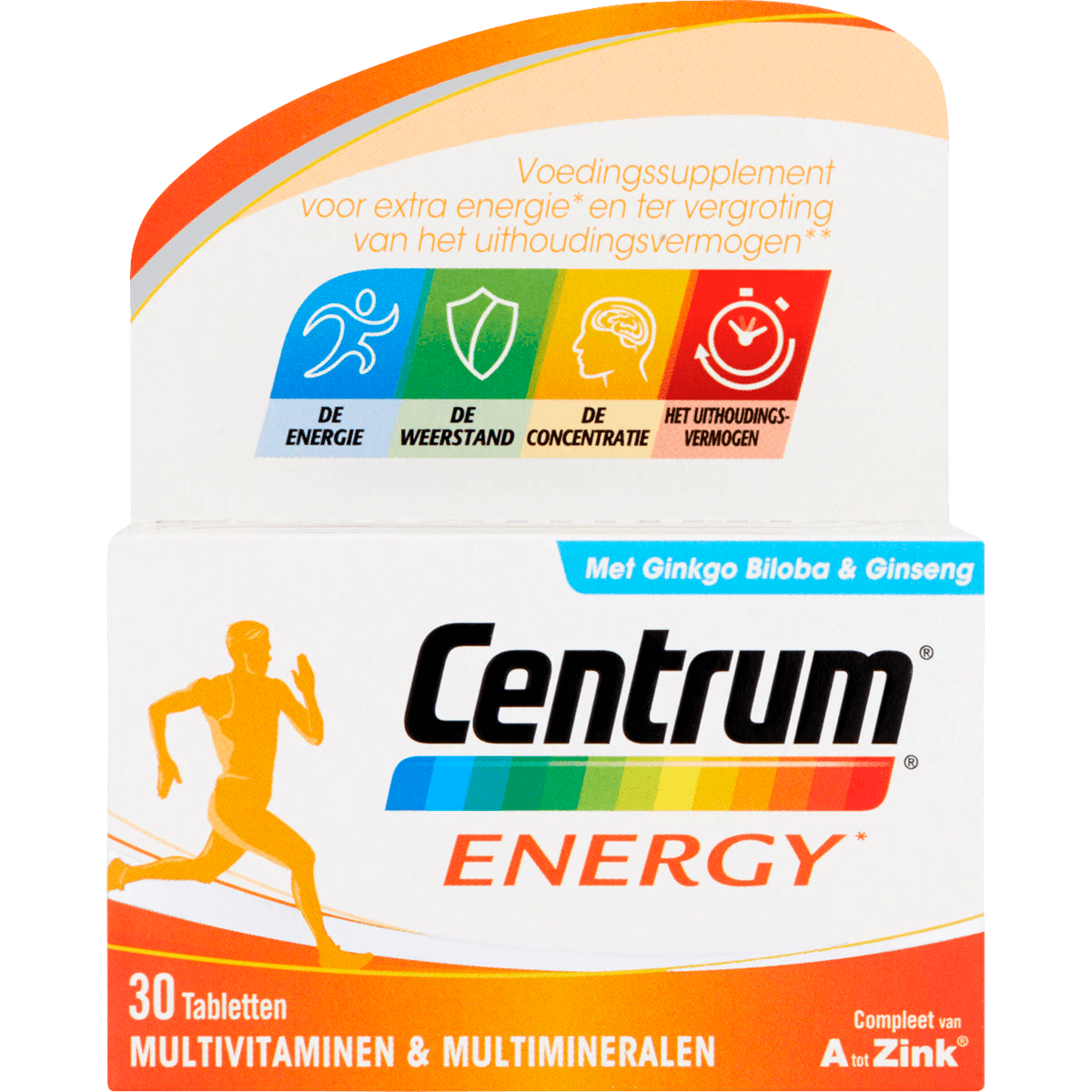 Centrum Energy Tabletten 30 EA Etos