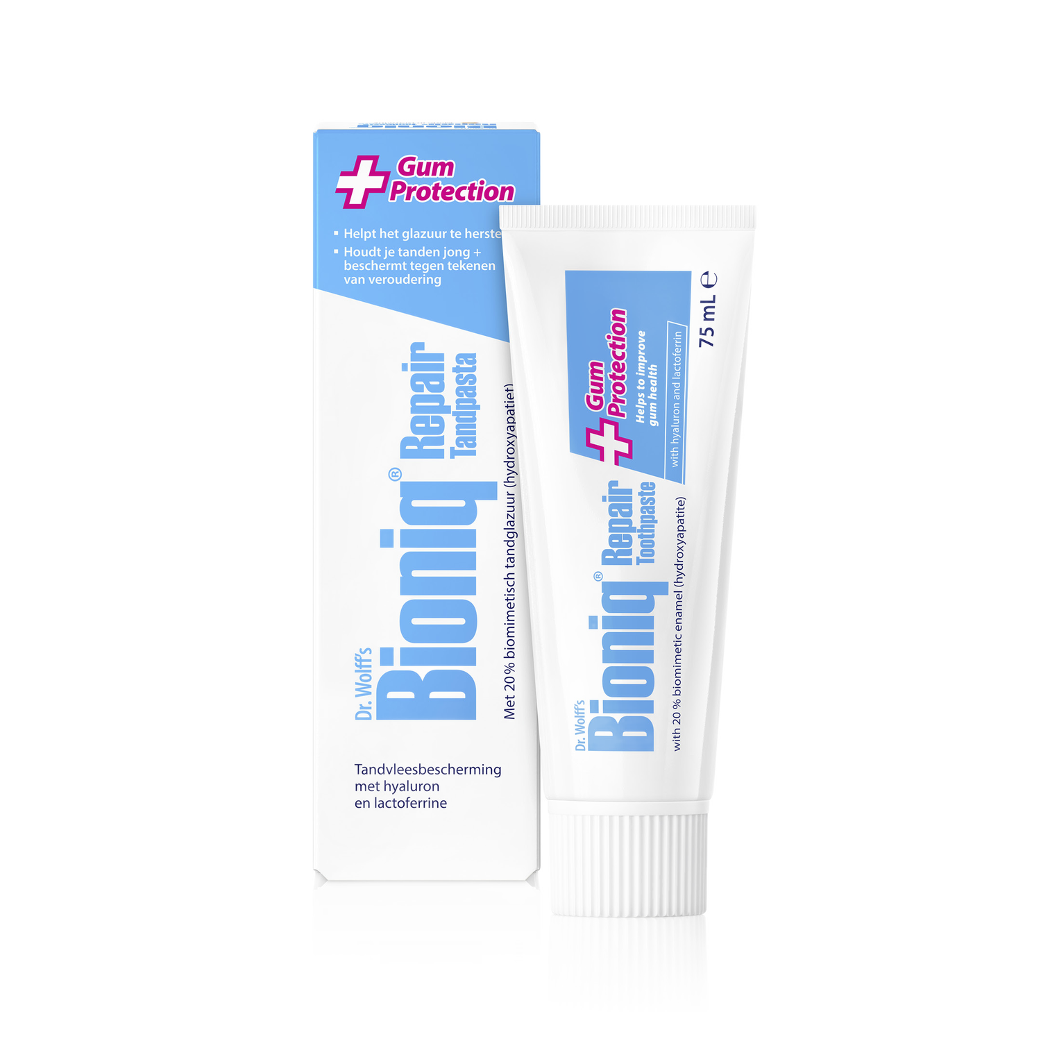 Bioniq Repair + Gum Protection Tandpasta 75 ML