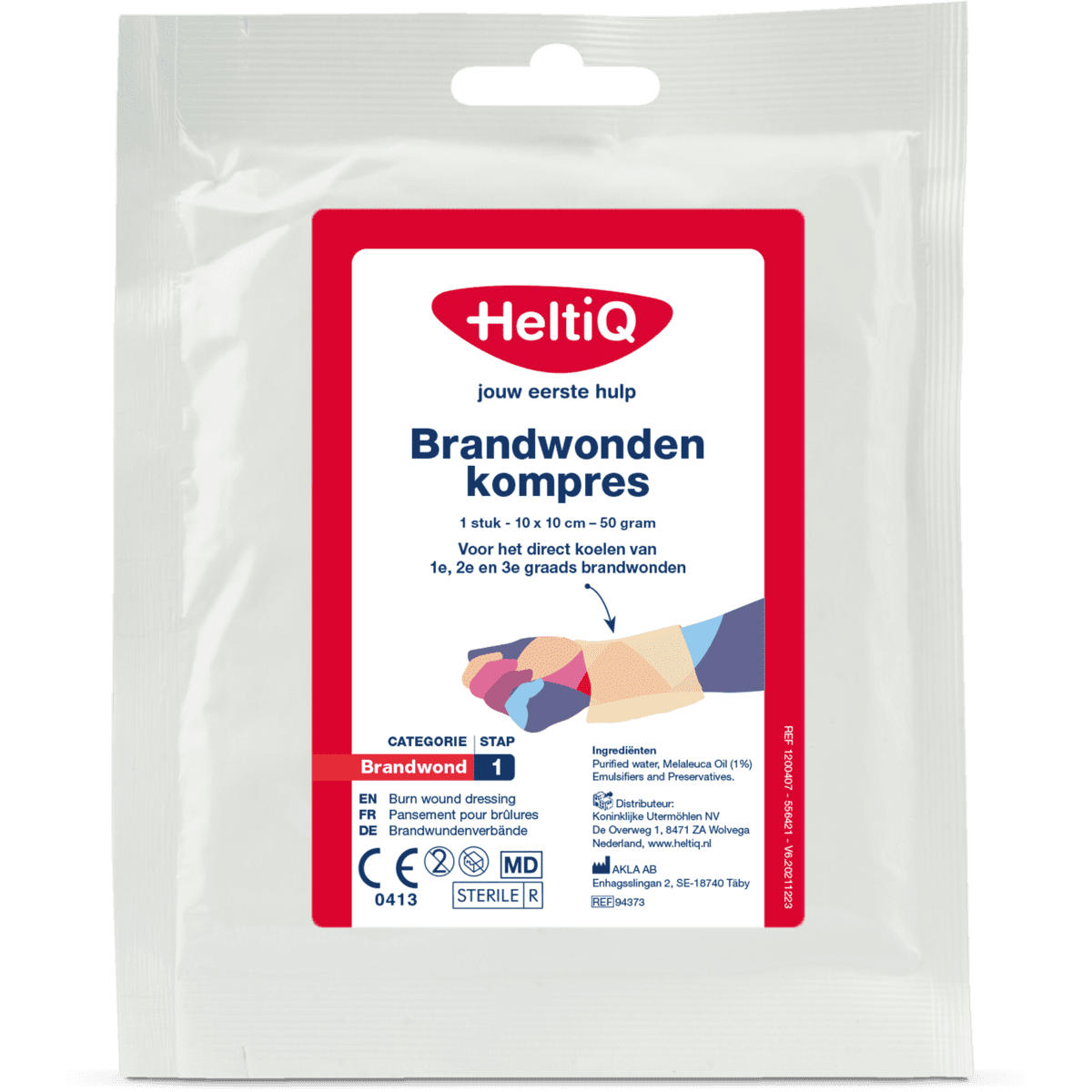 Heltiq Brandwondenkompres