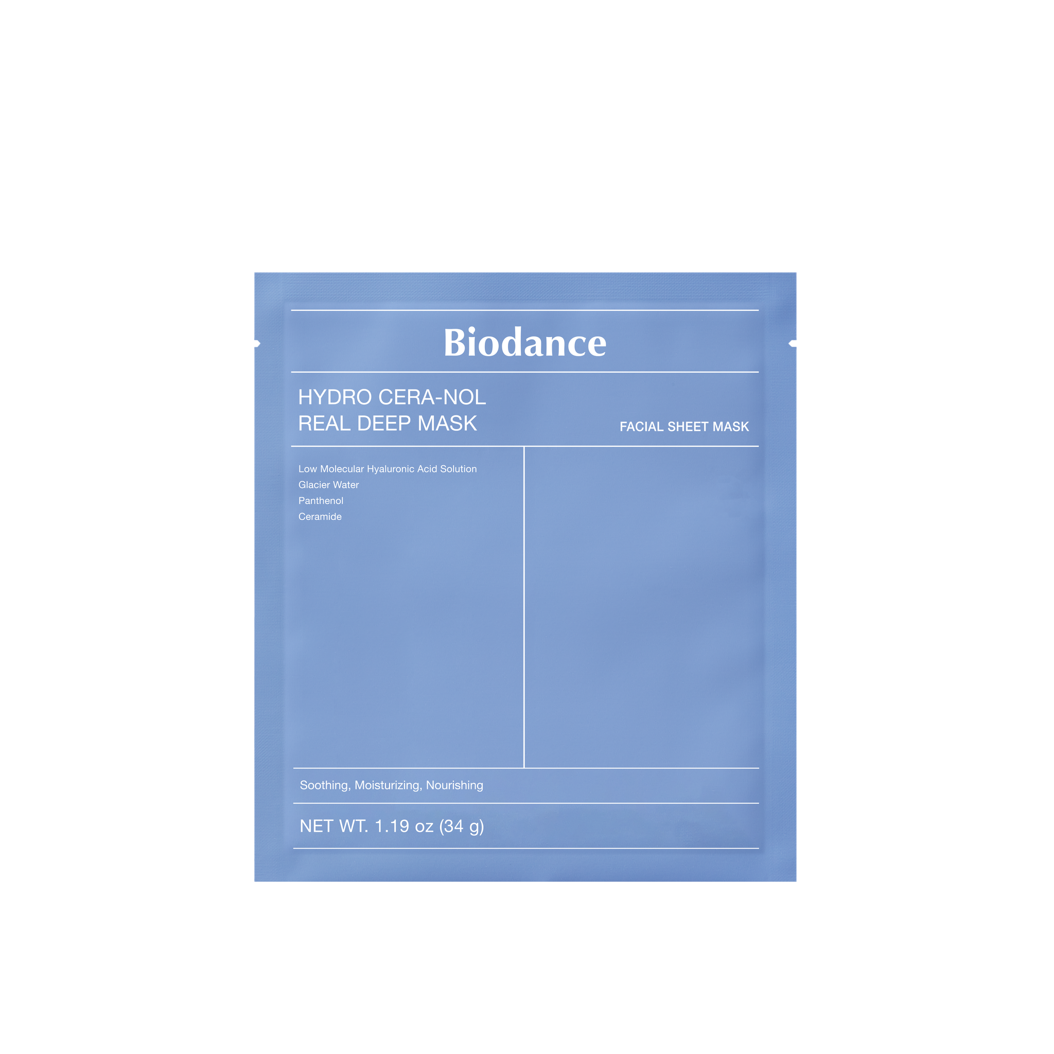 Biodance Hydro Cera-Nol Real Deep Mask 1 Stuk