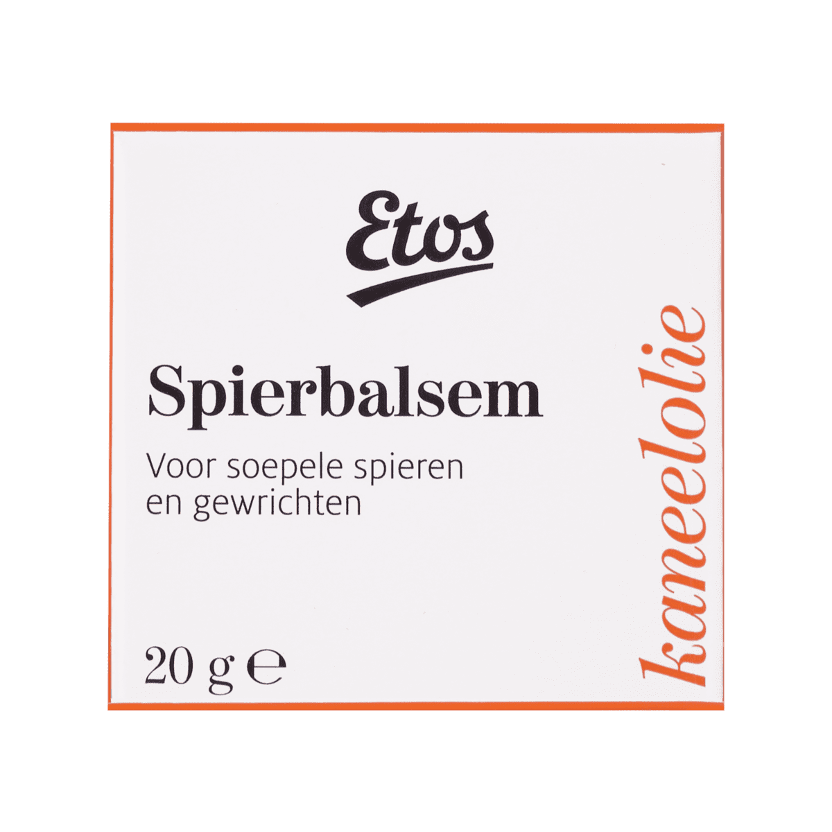 Etos Spierbalsem Kaneelolie 20 gram
