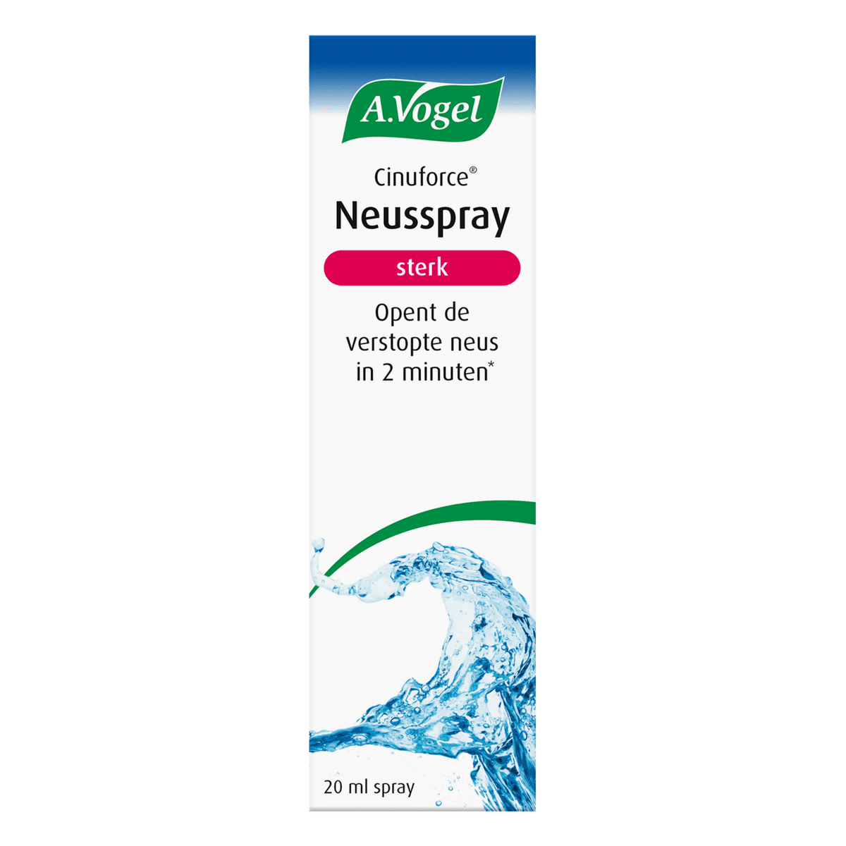 A.Vogel Cinuforce Neusspray Sterk bij Neusverkoudheid Spray 20 ML