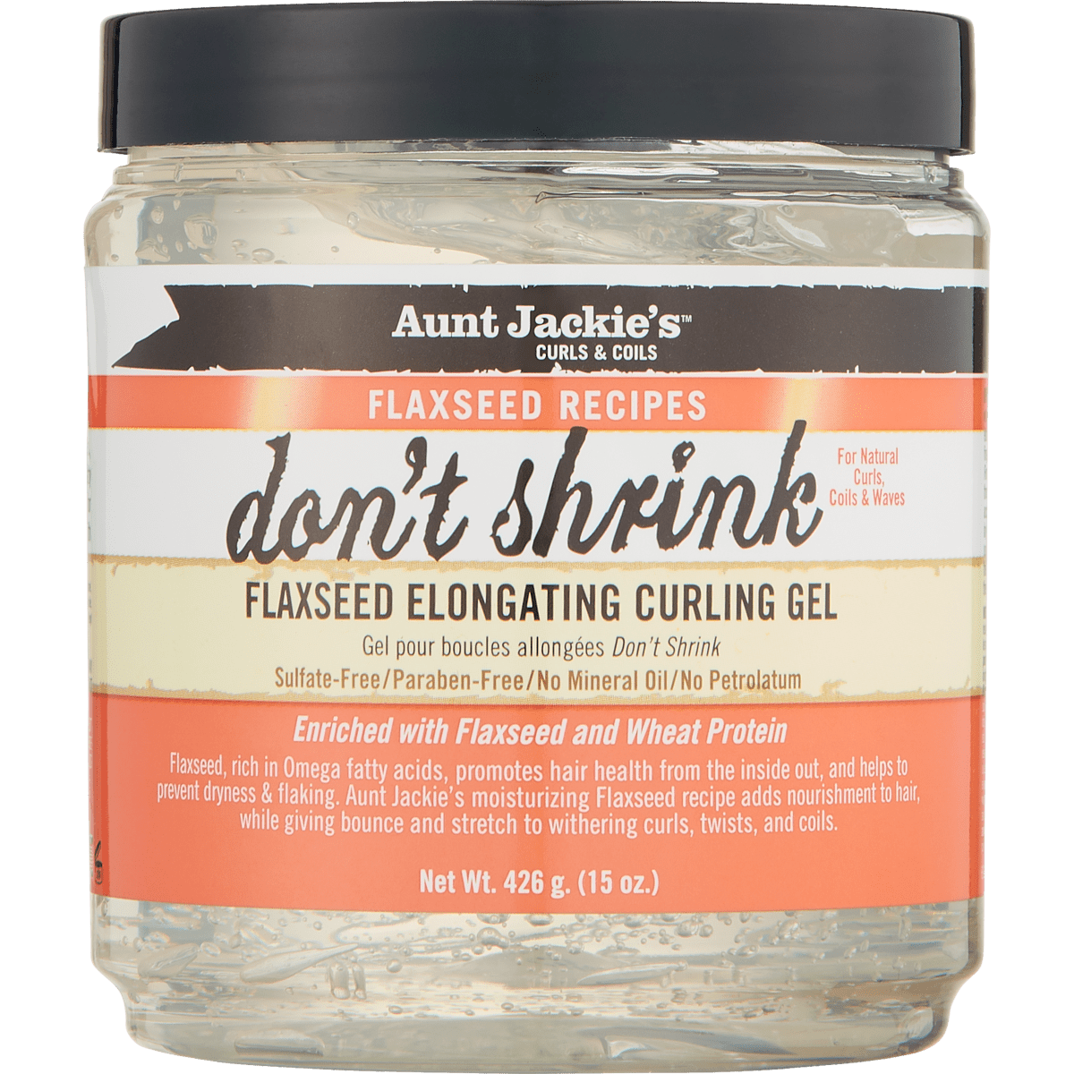 Aunt Jackie's Curls and Coils Don't Shrink Curling Gel 426 GR