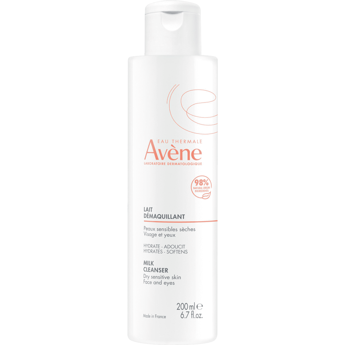 Avène Les Essentiels Milde Reinigingsmelk 200 ML