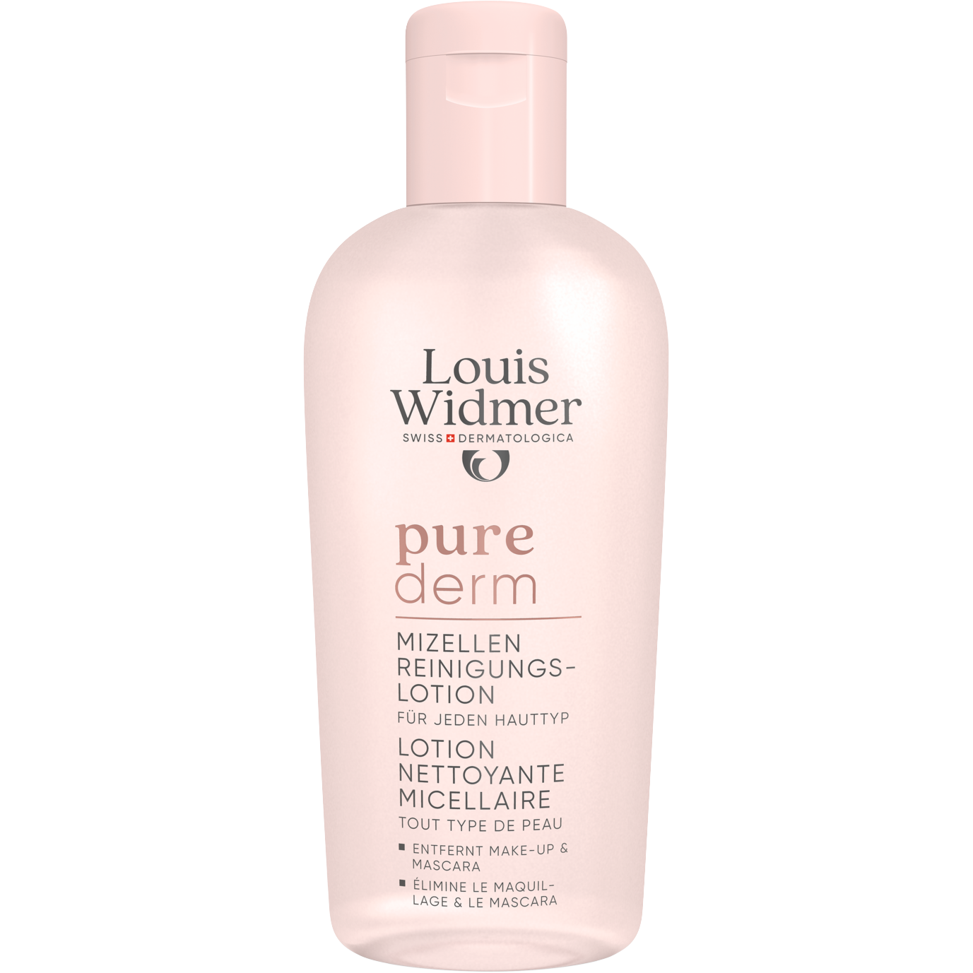 Louis Widmer Purederm 3-In-1 Micellaire Reinigingslotion 200 ML