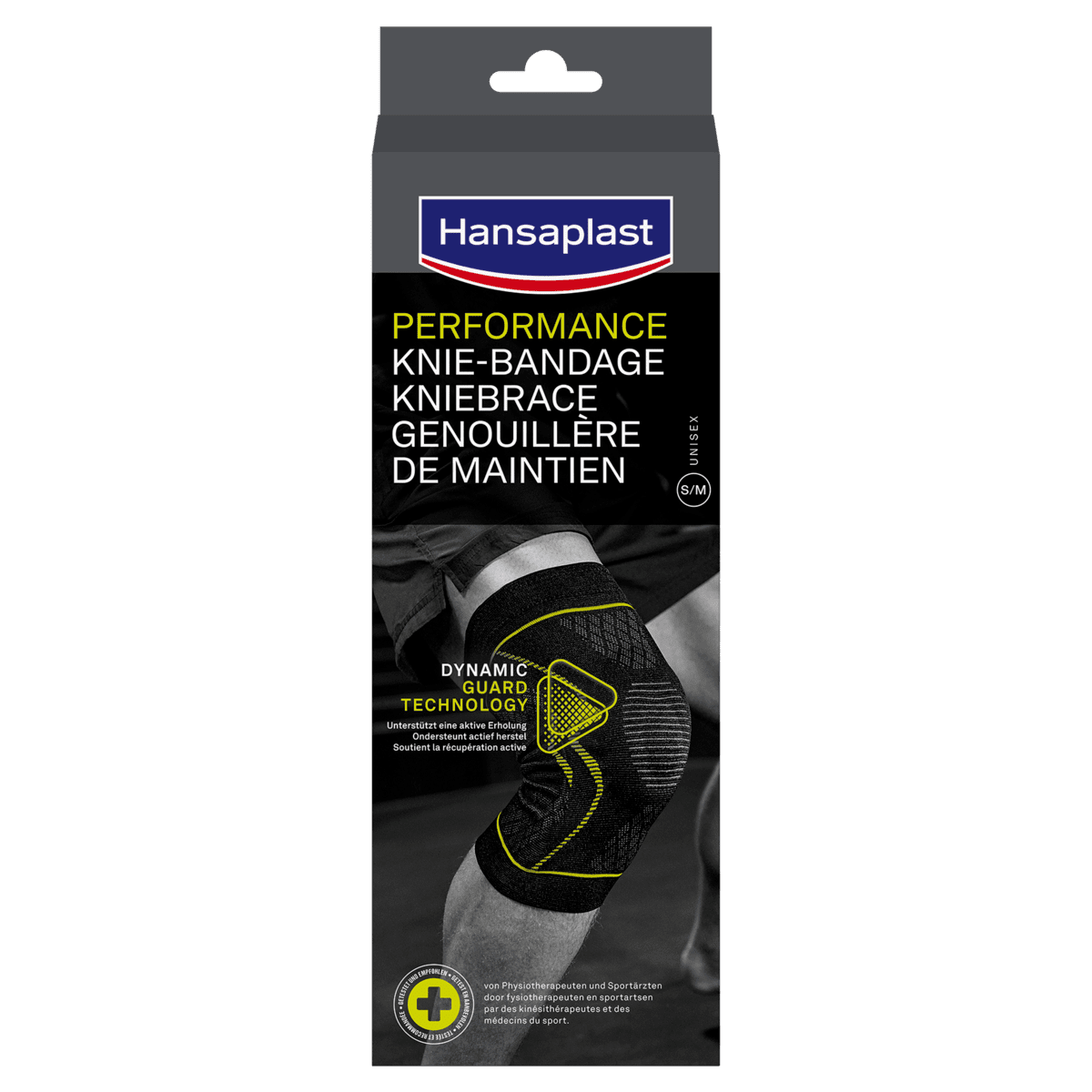 Hansaplast Sport Performance KnieBandage S/M 1 EA Etos