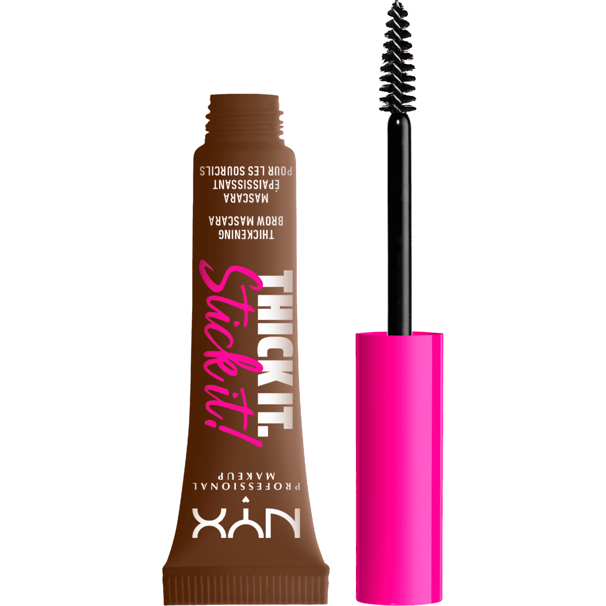 NYX Professional Makeup Thick It. Stick It! Wenkbrauwmascara 6 Brunette