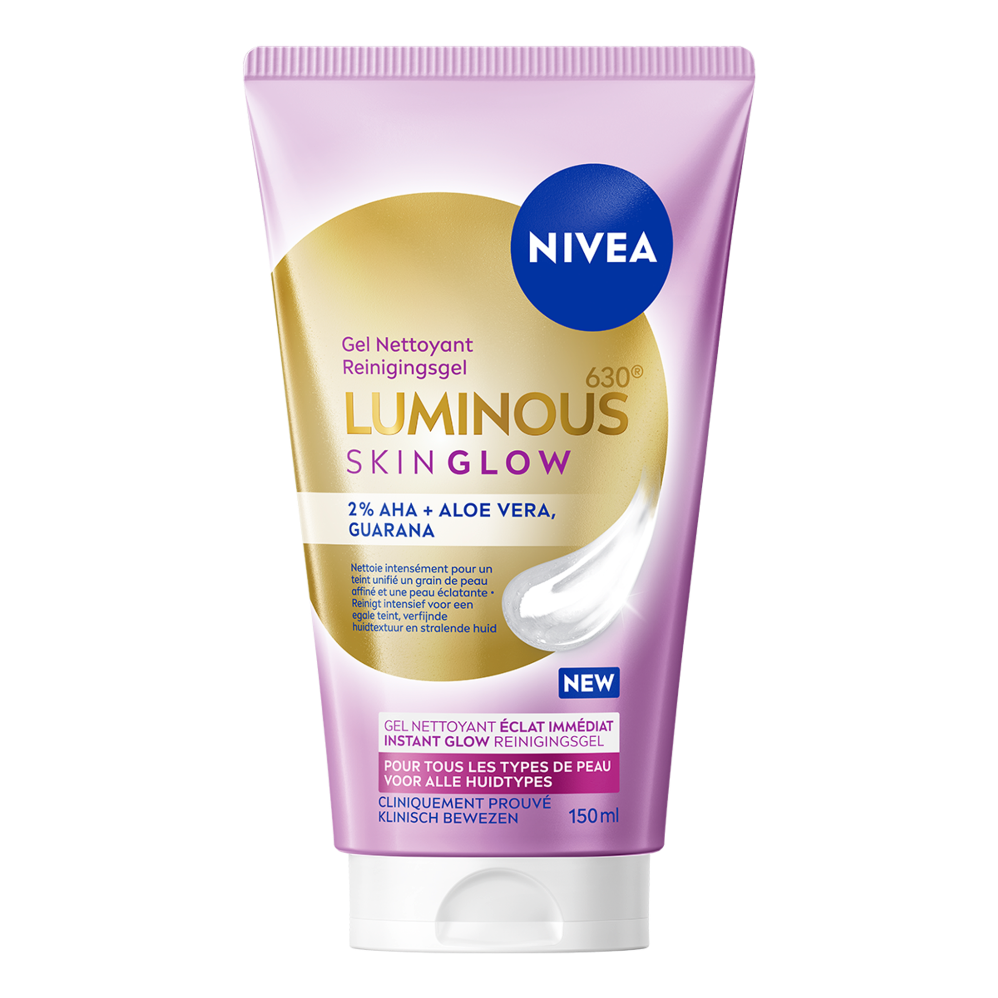 NIVEA Luminous630 Skin Glow Reinigingsgel 150 ML