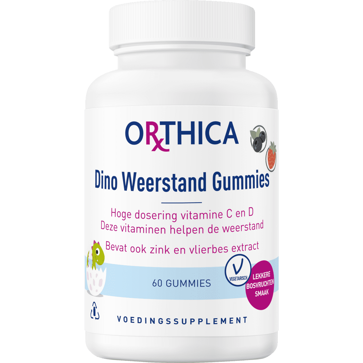 Orthica Dino Weerstand Gummies 60 stuks