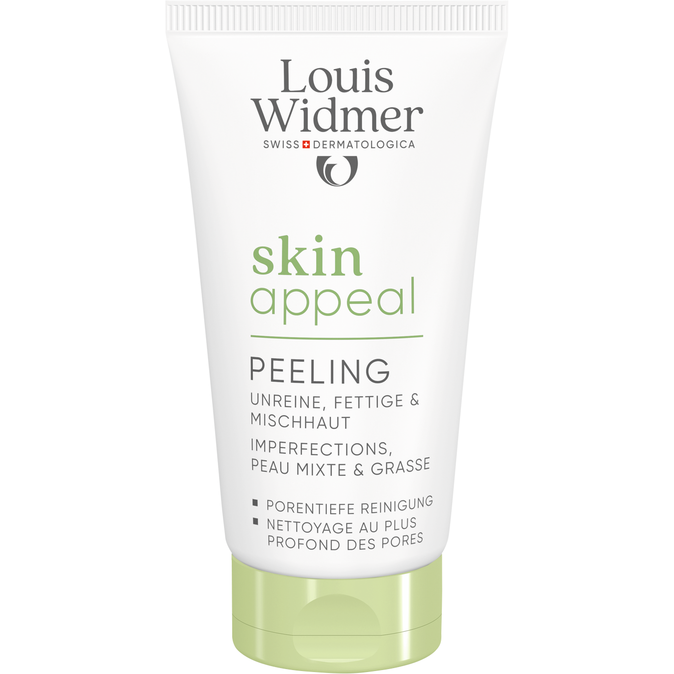 Louis Widmer Skinappeal Peeling Zonder Parfum 50 ML