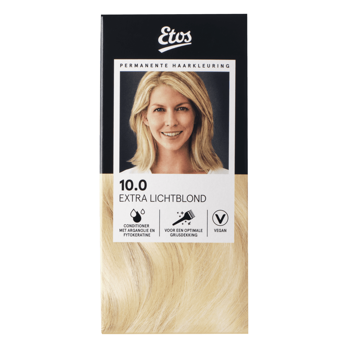 Etos Permanente Haarkleuring 10.0 Extra Lichtblond
