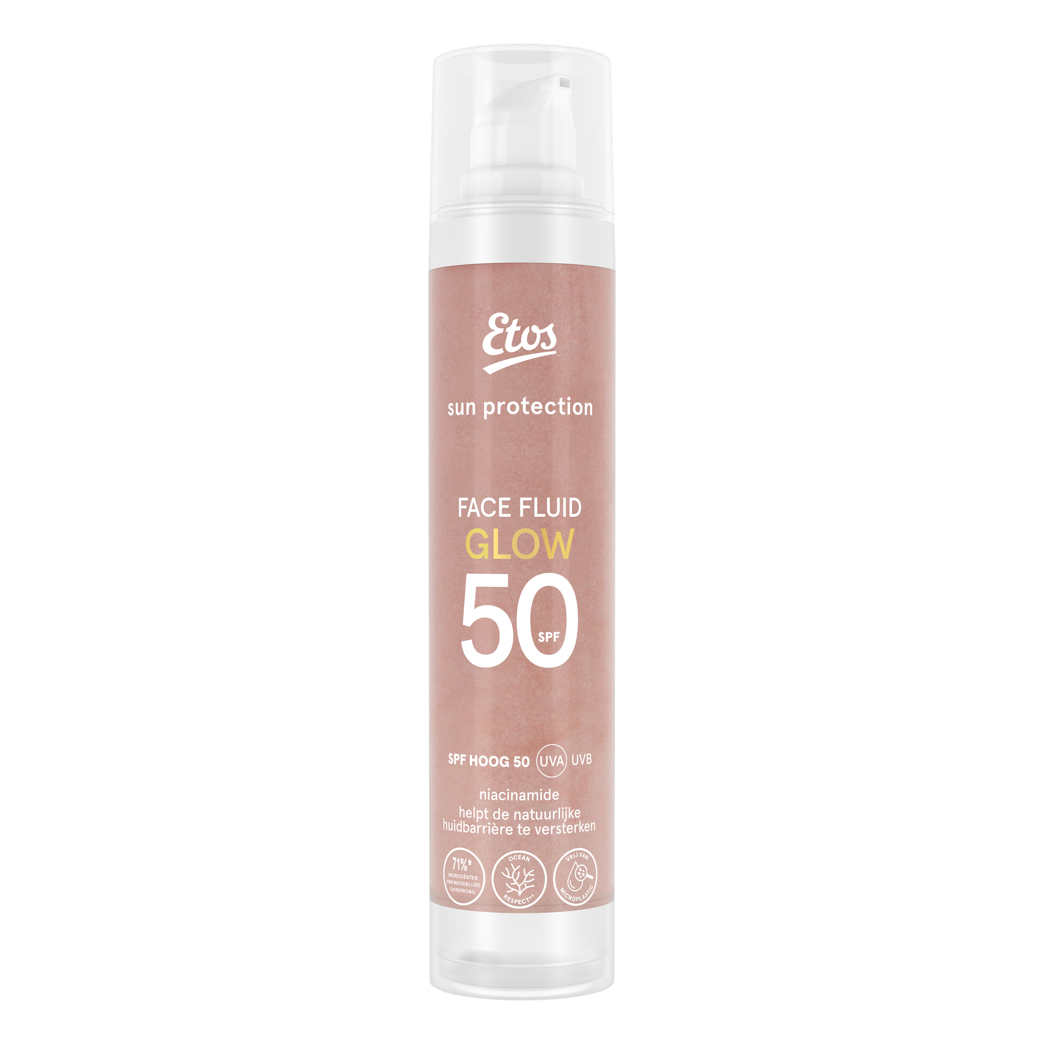 Etos Sun Protection Face fluid Glow SPF50 50 ML​