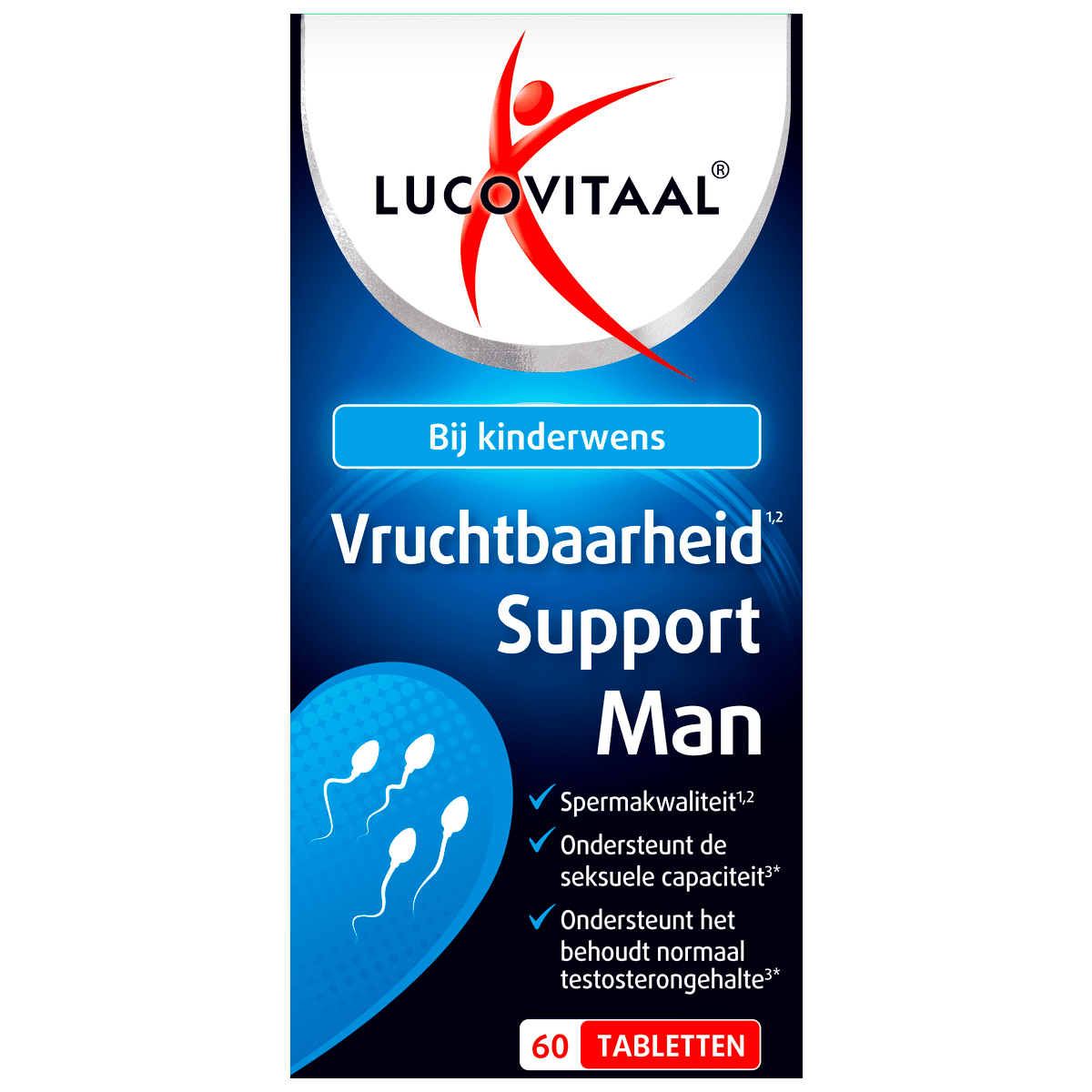 Lucovitaal Vruchtbaarheid Support Man Tabletten 60 stuks