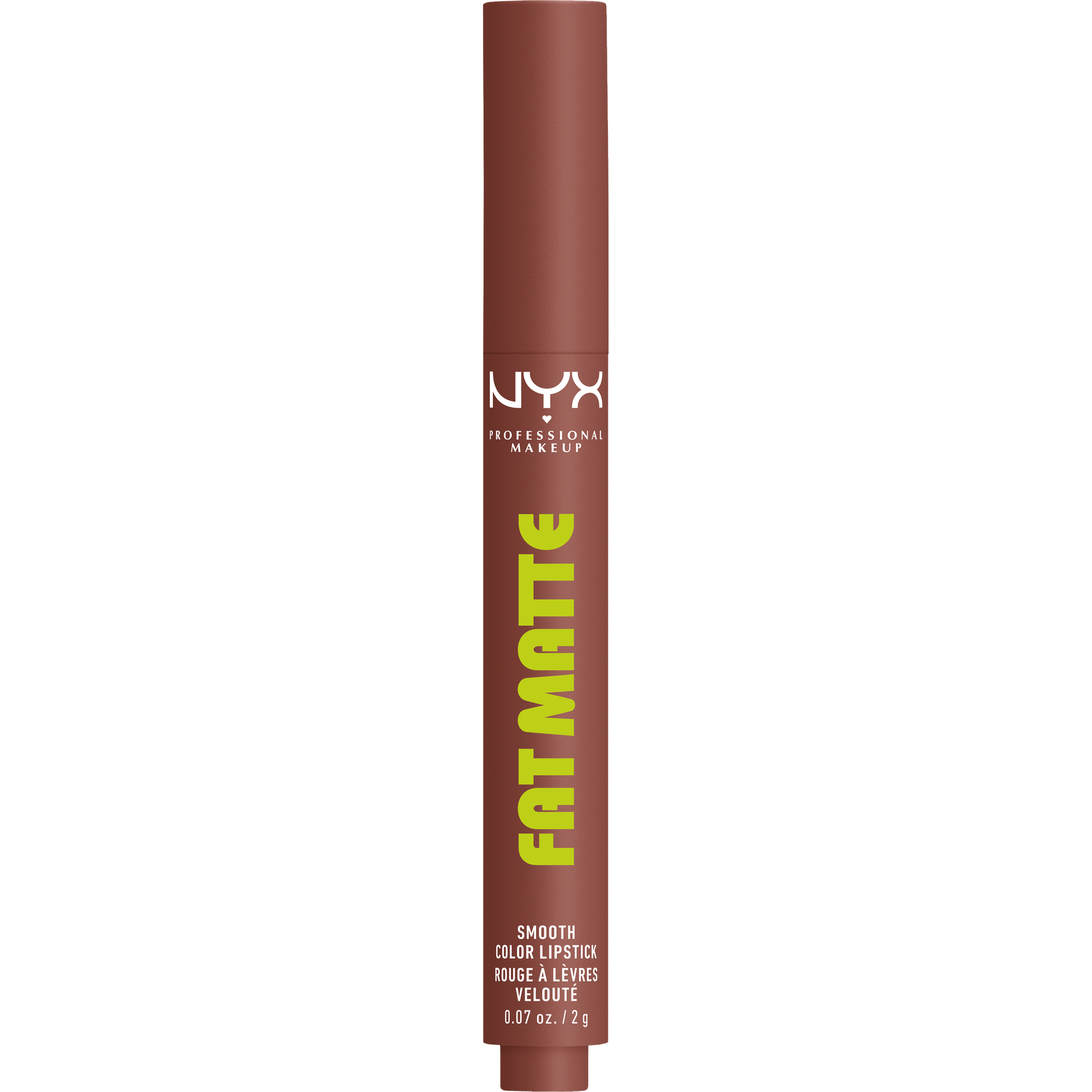 NYX Professional Make Up Fat Matte Lipstick 08 Toasty Taupe