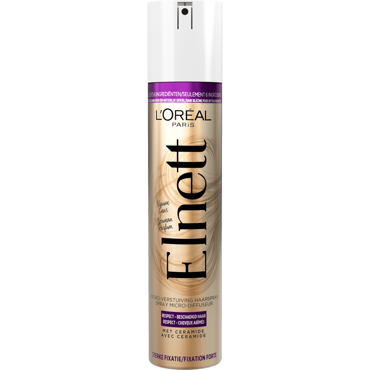 L'Oréal Paris Elnett Respect Sterke Fixatie Haarlak 200ML