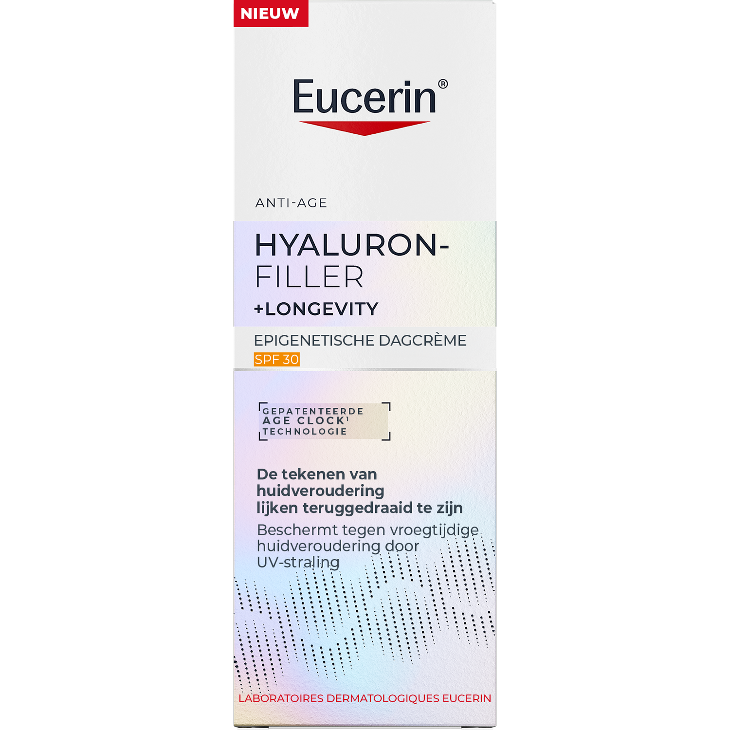 Eucerin Hyaluron-Filler + Longevity Epigenetisch Anti-Age Dagcrème SPF 30 50 ML