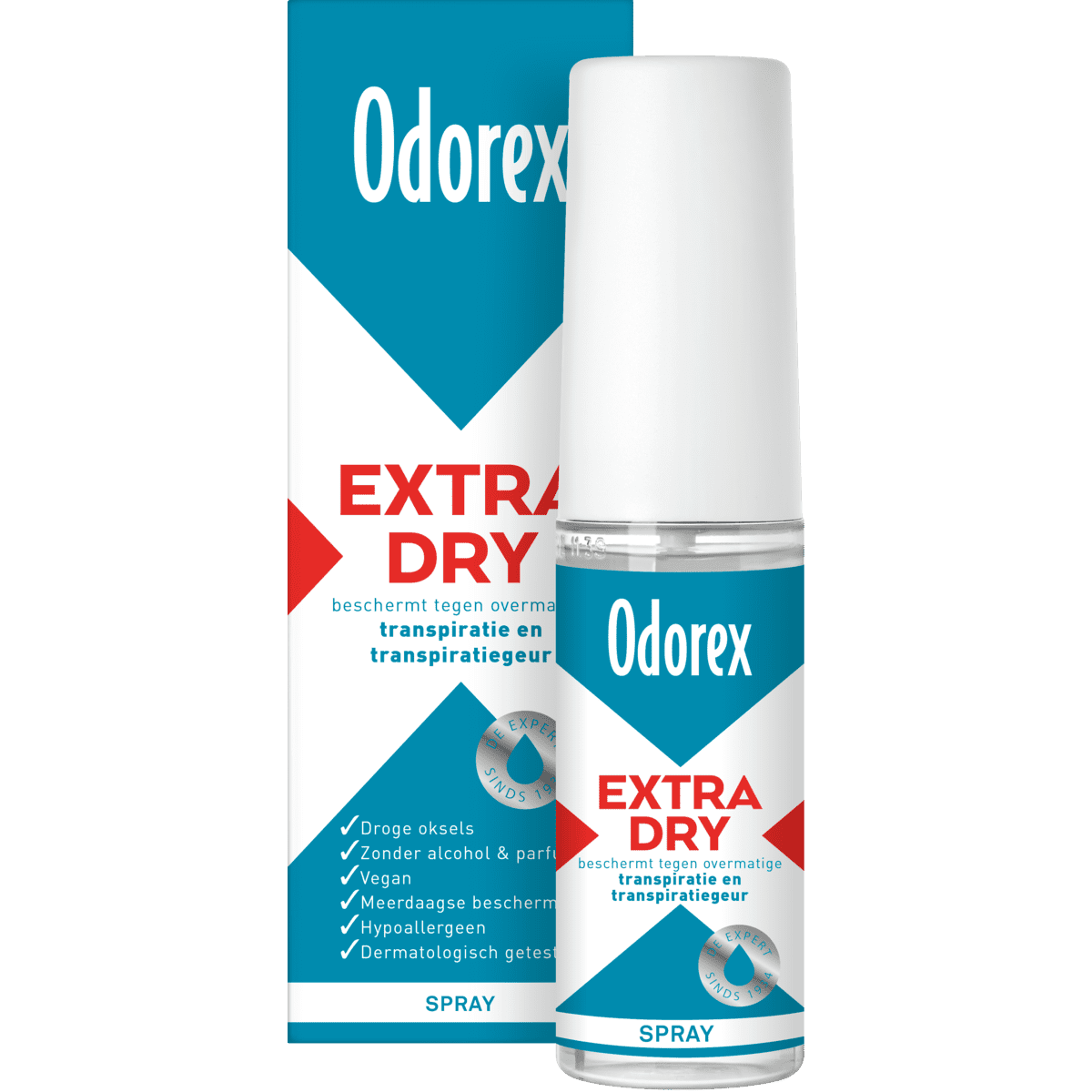 Odorex Extra Dry Deodorant Spray 30 ML 30 ML Etos