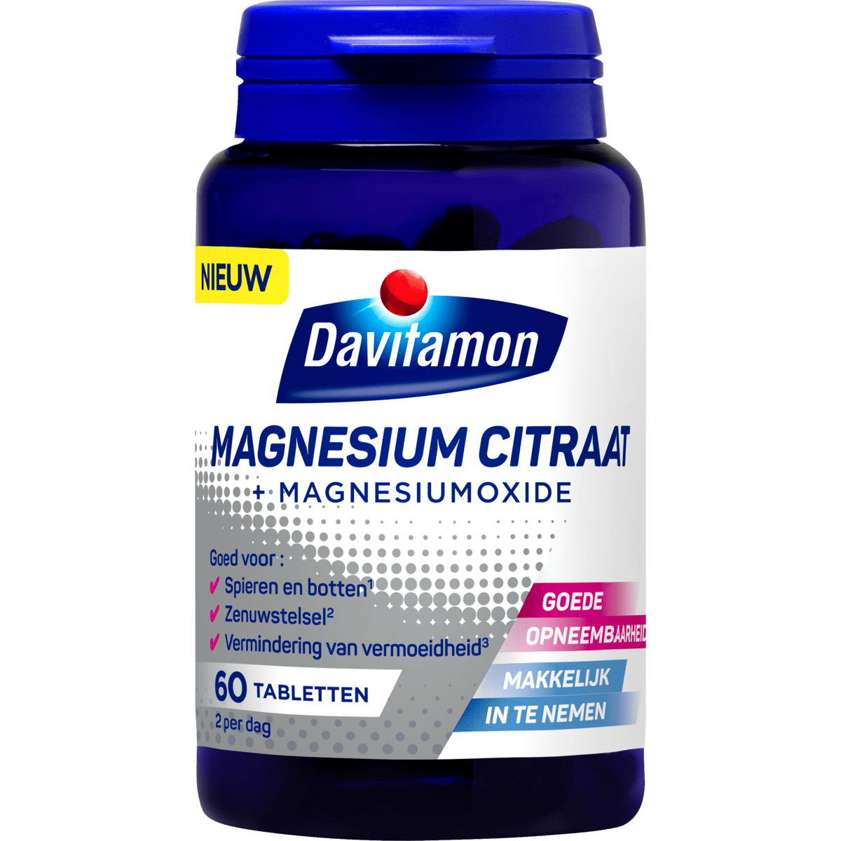 draai synoniemenlijst Embryo Davitamon Magnesium Citraat Tabletten 60 EA | Etos