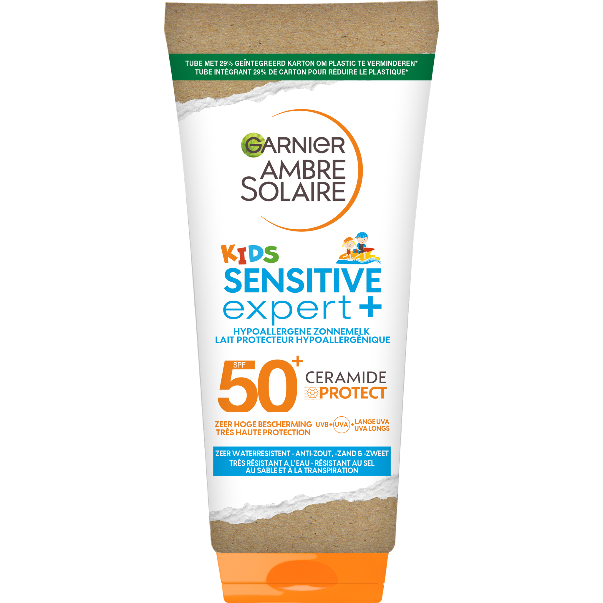 Garnier Ambre Solaire Kids Sensitive Expert Hypoallergene Zonnebrandmelk SPF50 175 ML