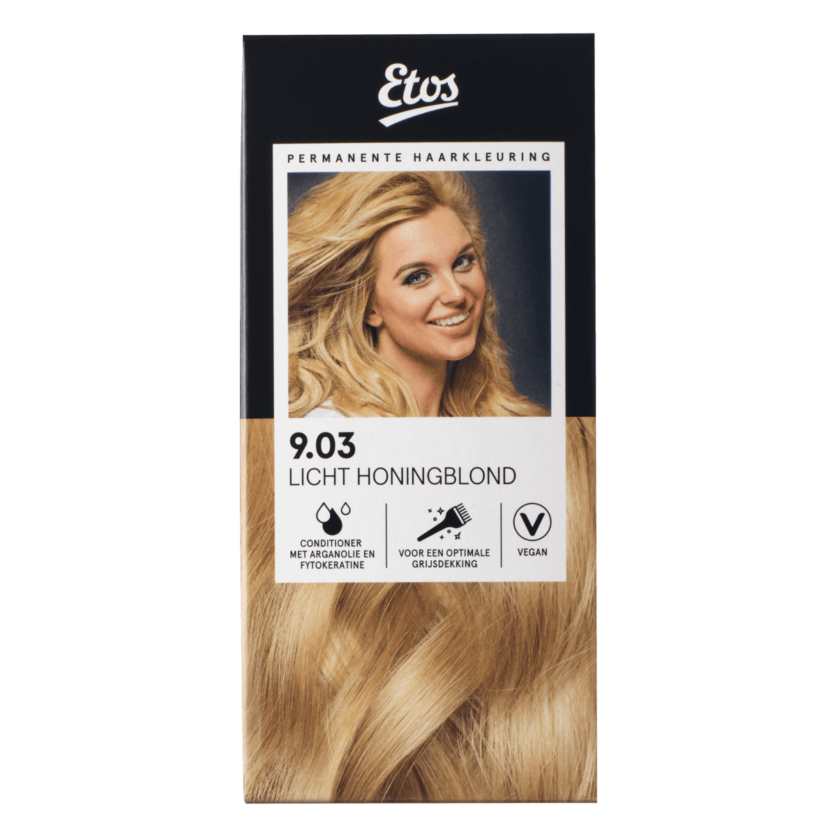 Etos Permanente Haarkleuring 9.03 Licht Honingblond