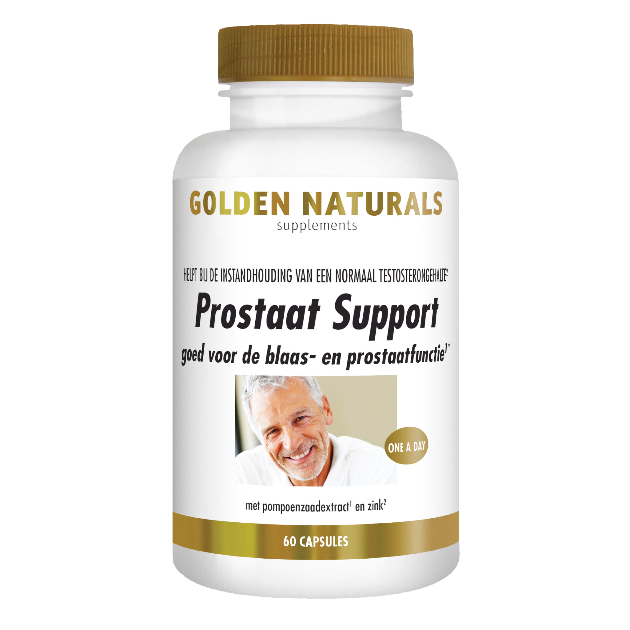 Golden Naturals Prostaat Support 60 Stuks