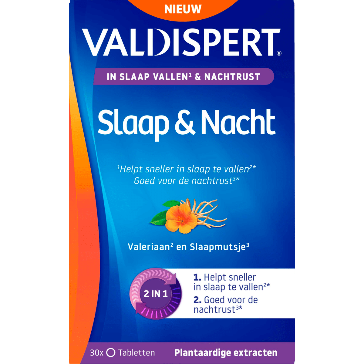 Valdispert Slaap & Nacht Tabletten 30 stuks