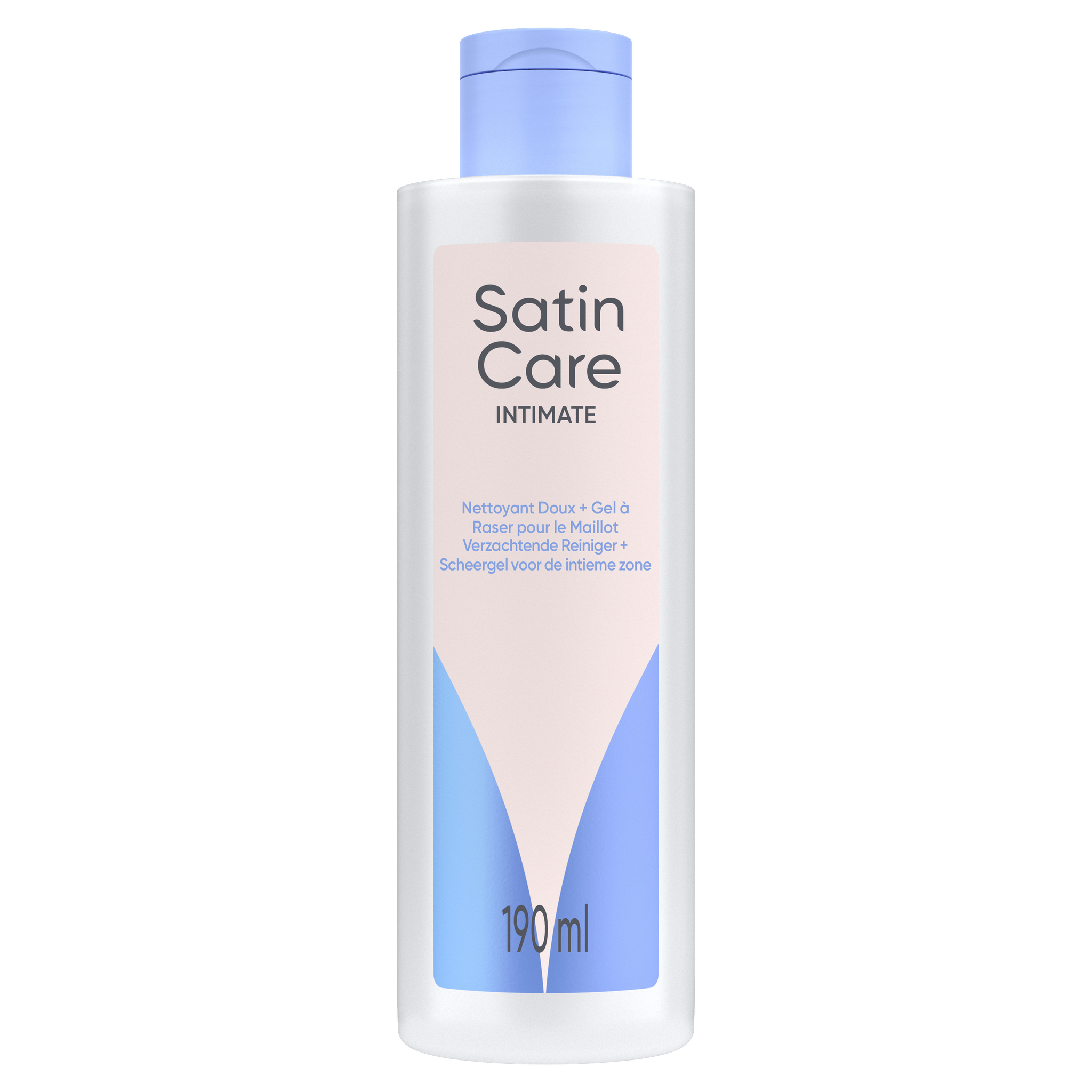 Satin Care Intimate Reiniger & Scheergel Voor Huid en Schaamhaar 190 ML