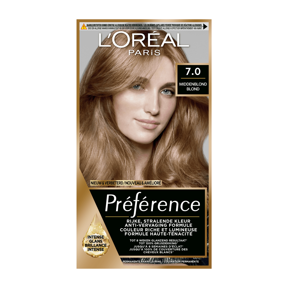 L'Oréal Paris Préférence Permanente Haarverf 7 Vienne