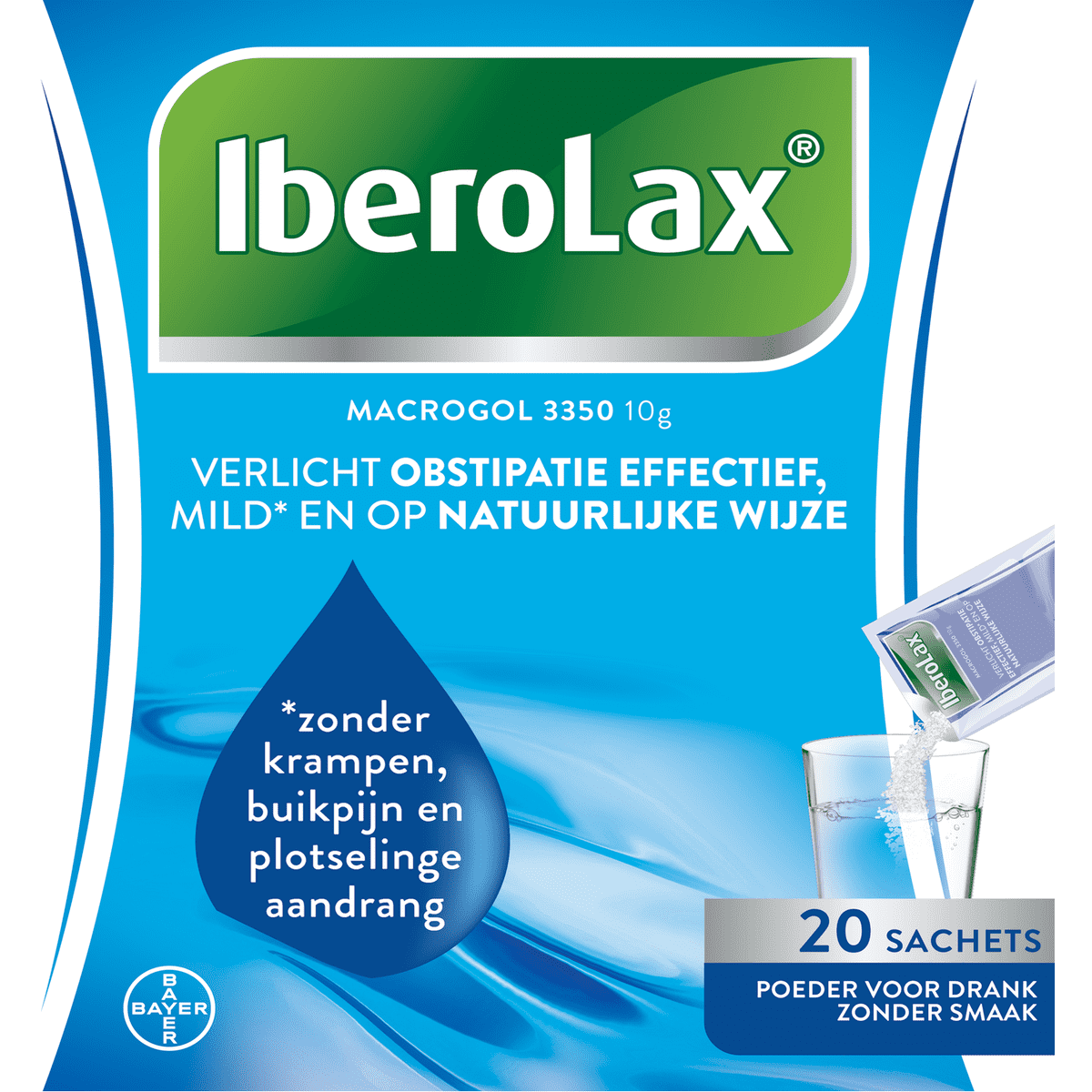Iberolax Verlicht Obstipatie Effectief Sachets 20 stuks