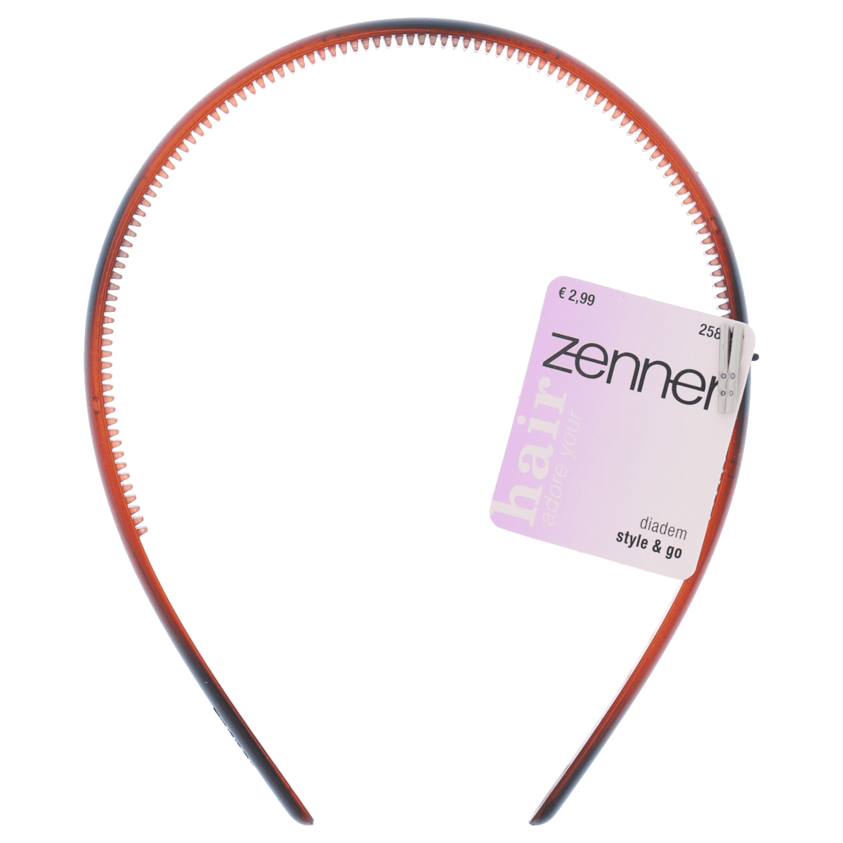 Zenner Diadem Small 10mm Bruin