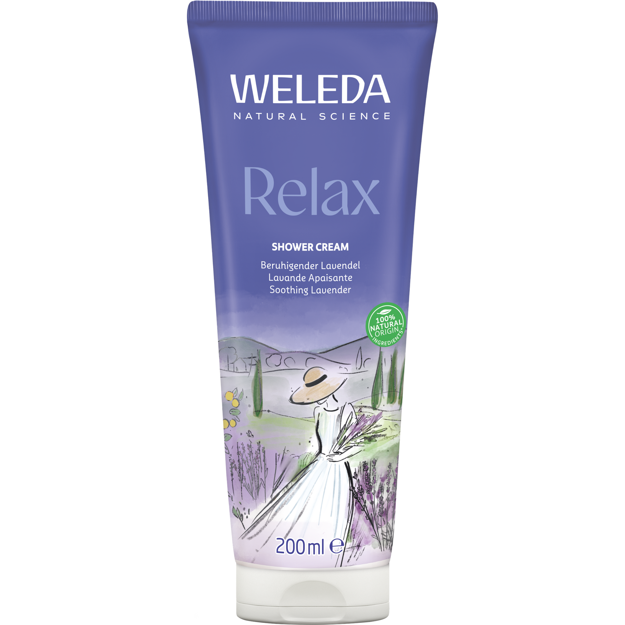 WELEDA Relax Shower Gel Soothing Lavender 200 ML